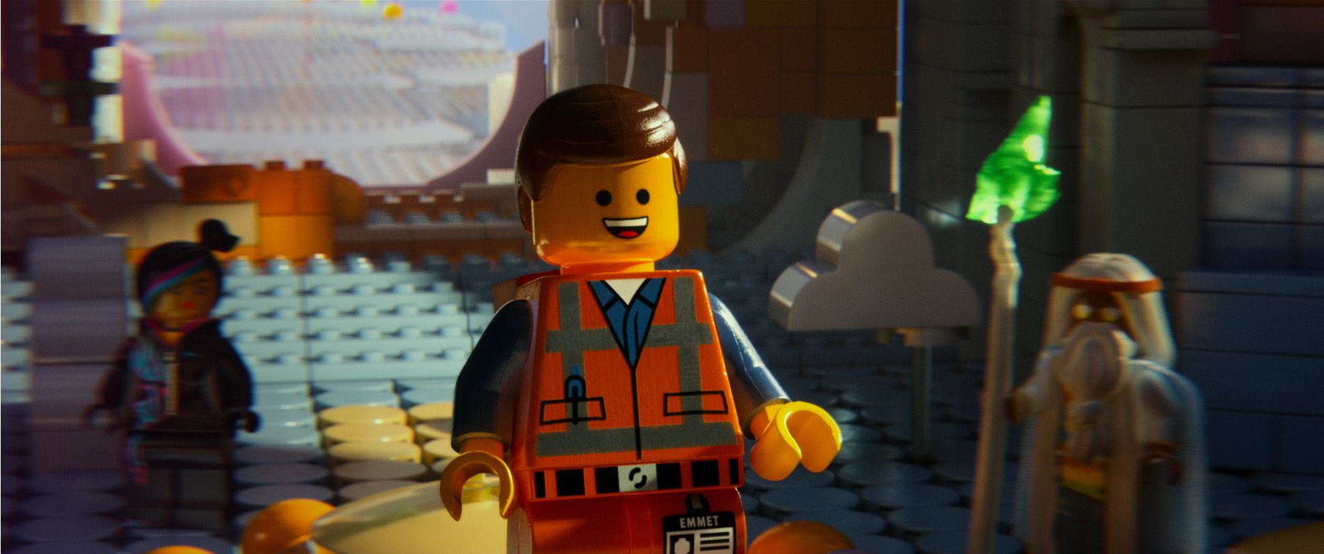 328491 Hintergrundbild herunterladen filme, the lego movie, emmet (der lego film), lego, vitruv (lego film), wyldstyle (der lego film) - Bildschirmschoner und Bilder kostenlos