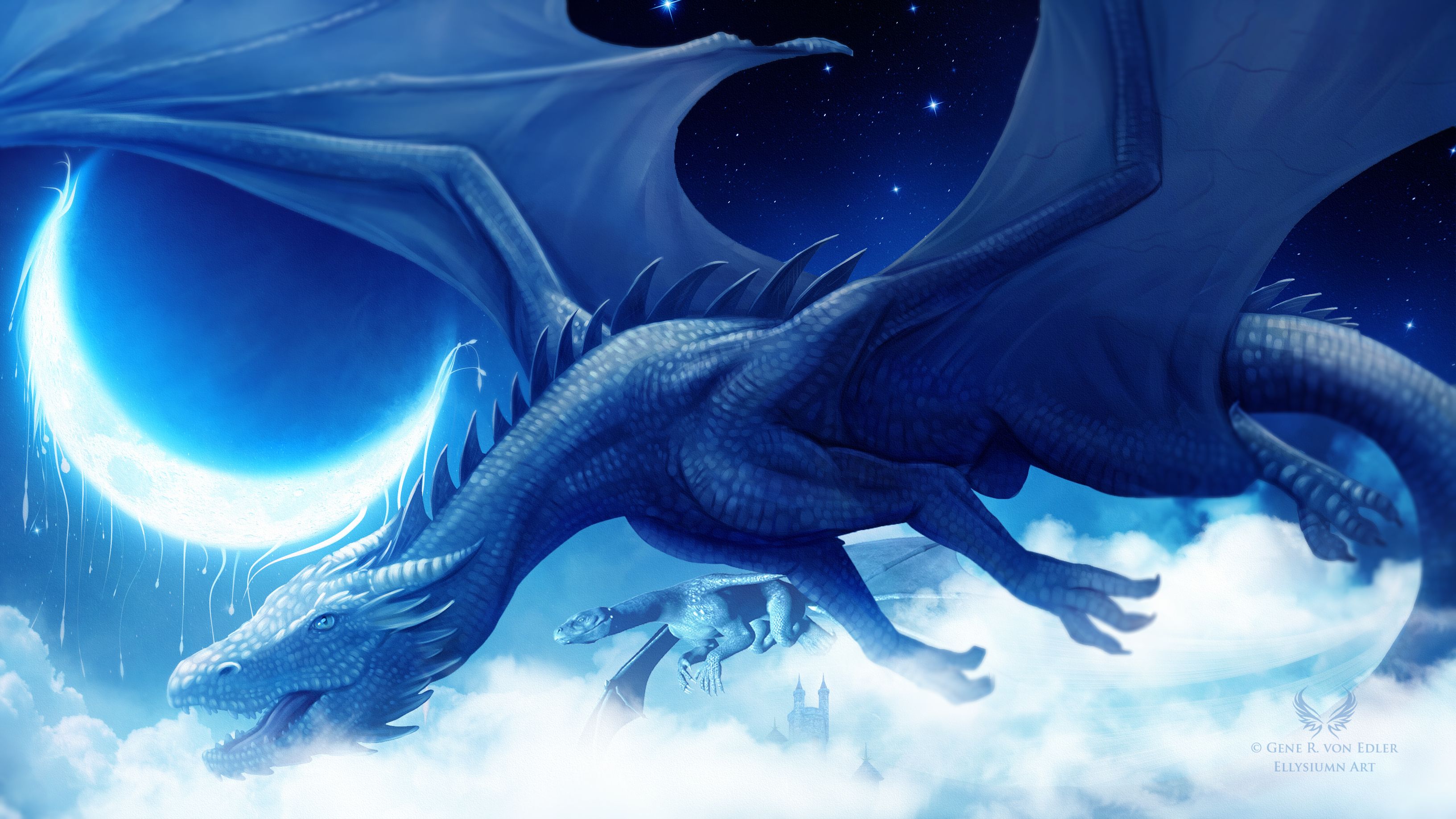 Download mobile wallpaper Fantasy, Dragon for free.