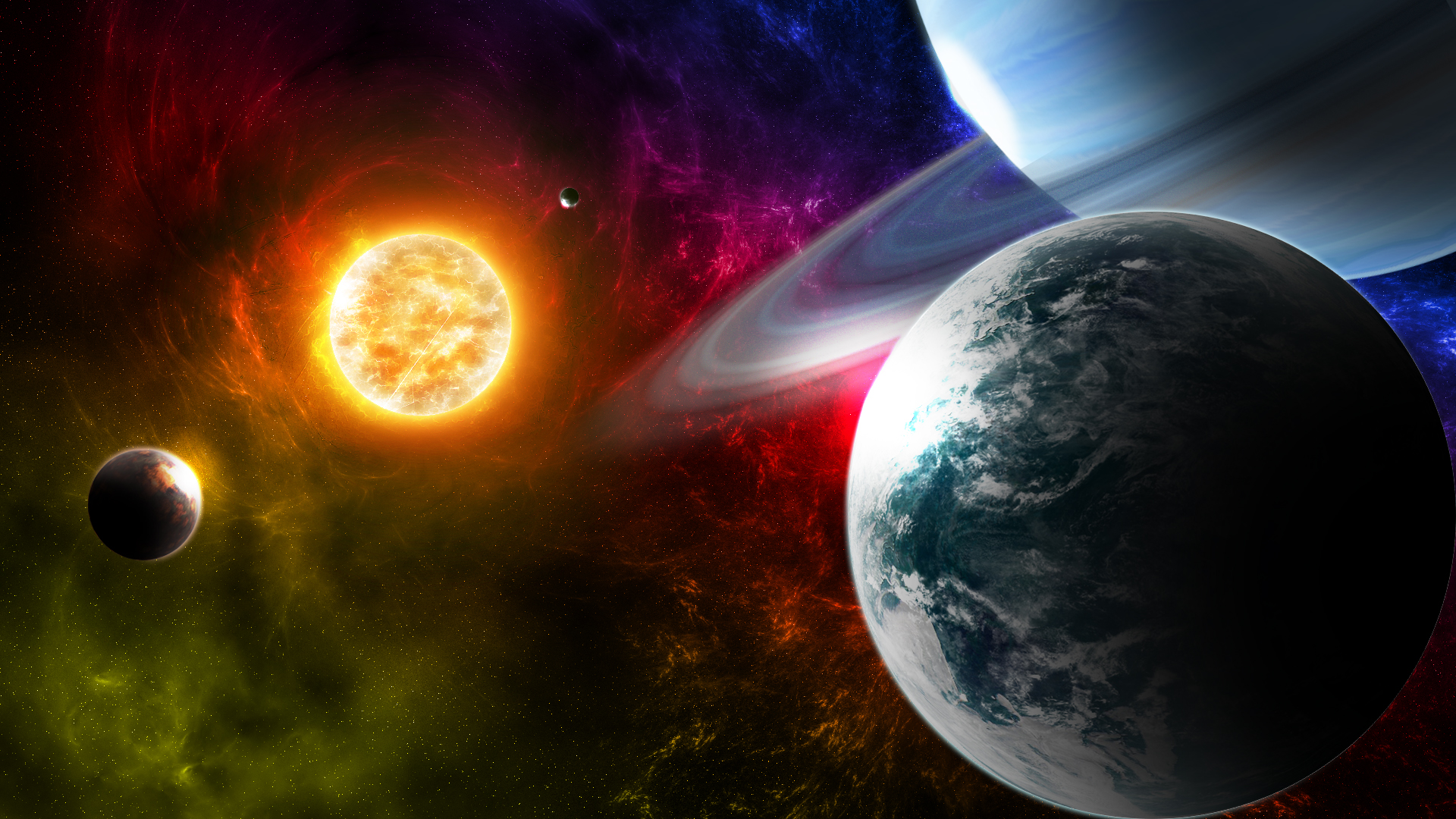 Free download wallpaper Planets, Sci Fi on your PC desktop