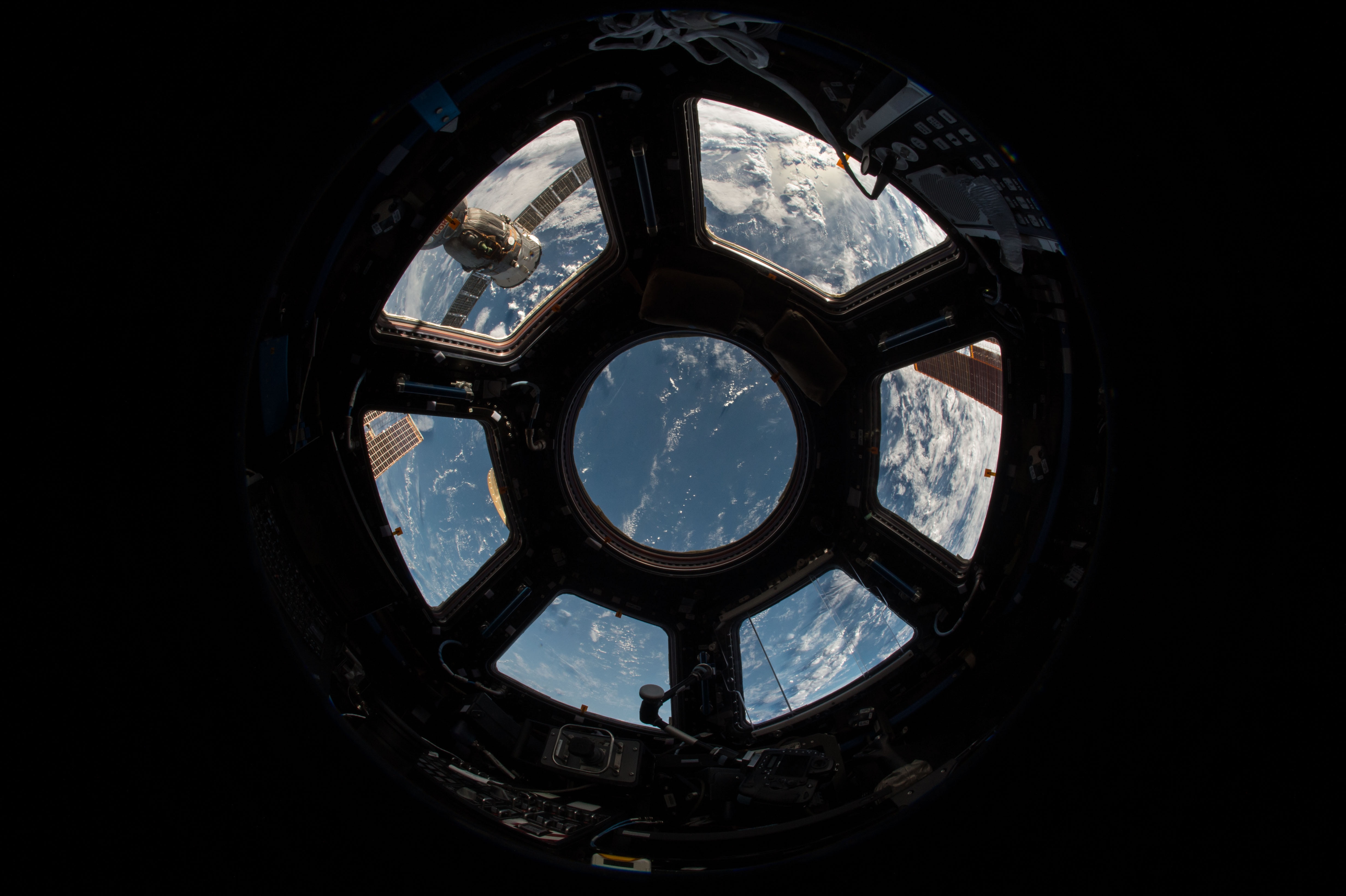 spaceship, view, universe, overview, review, porthole