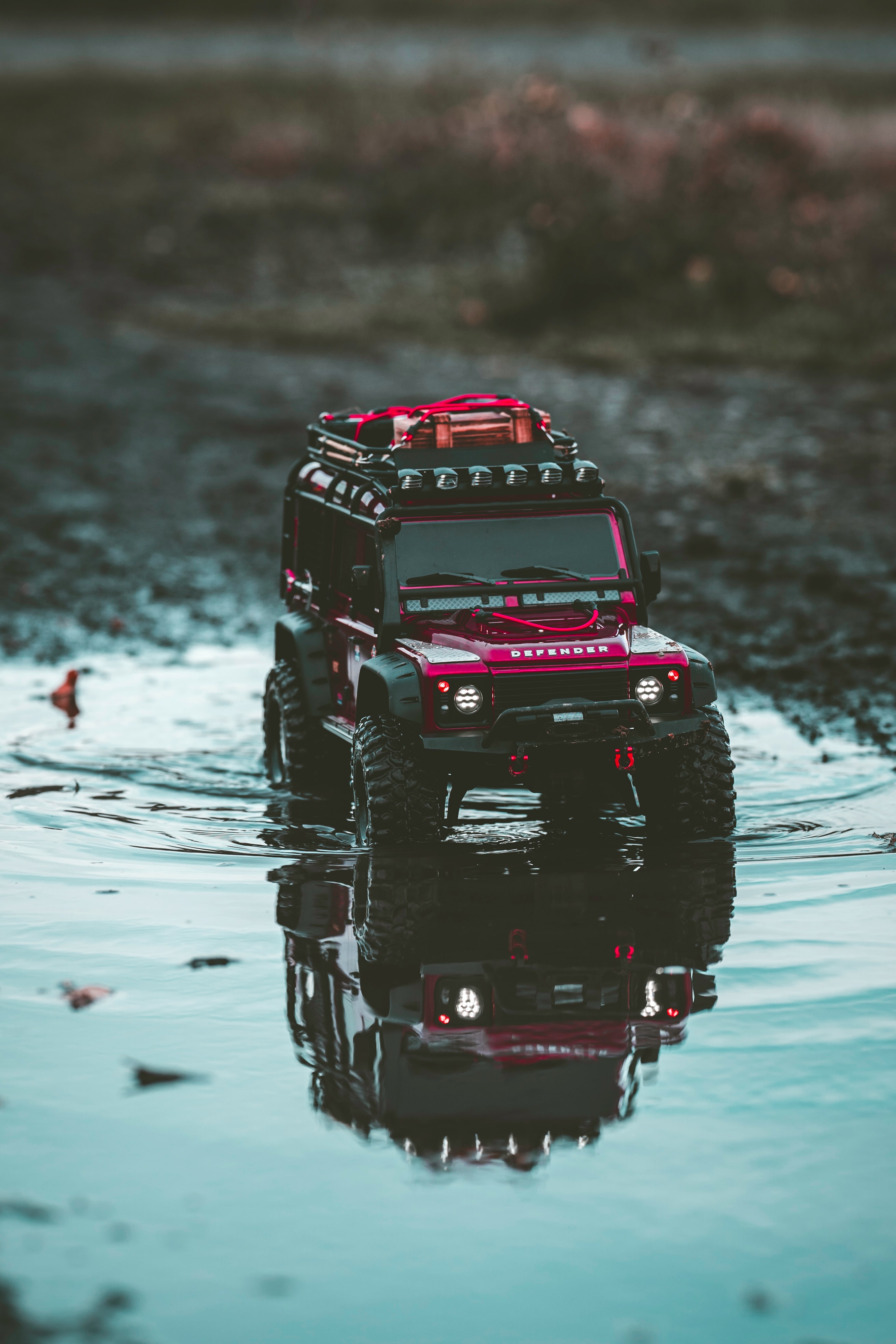 Free download wallpaper Cars, Toy, Puddle, Car, Suv on your PC desktop