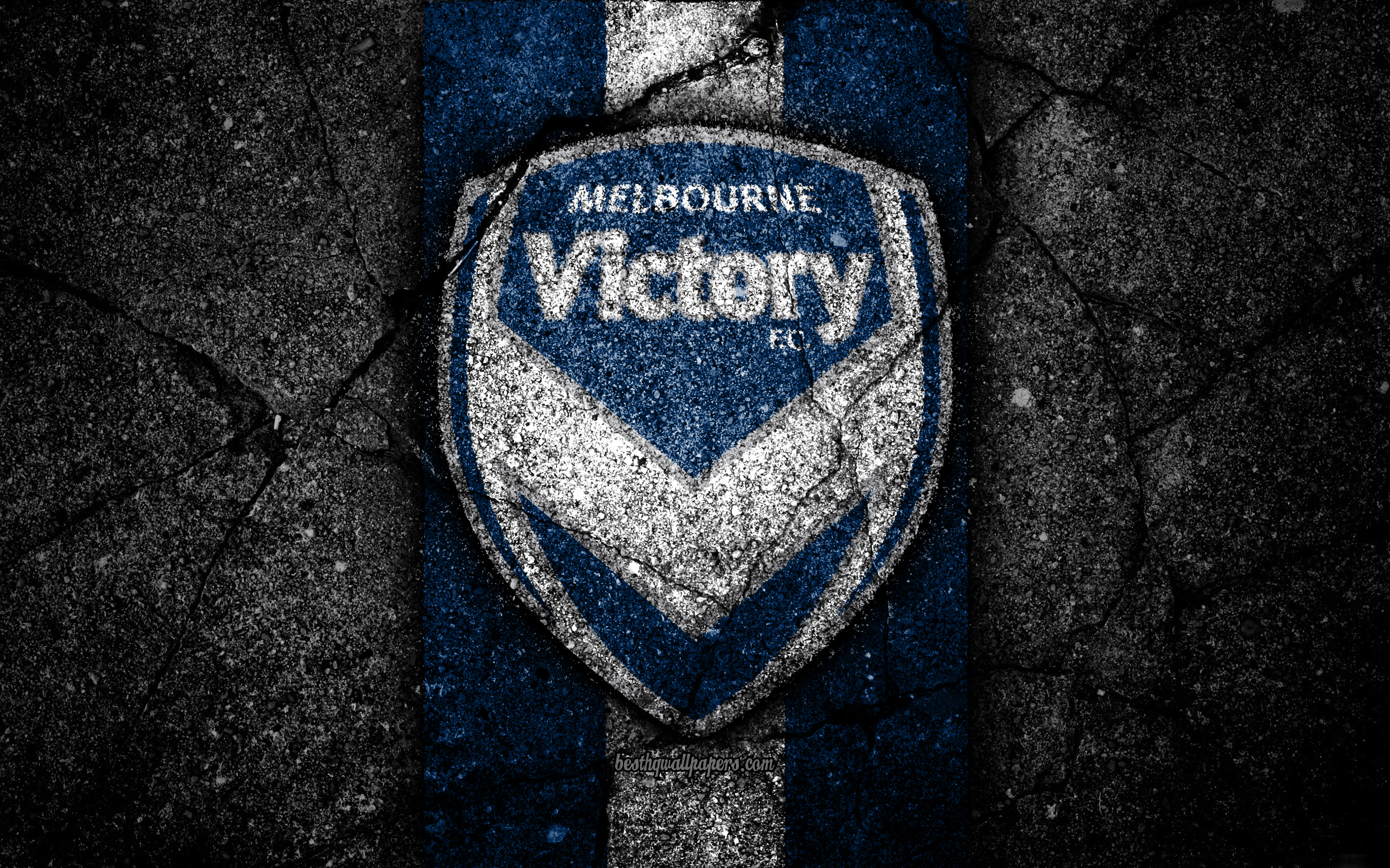 Download mobile wallpaper Sports, Logo, Emblem, Soccer, Melbourne Victory Fc for free.