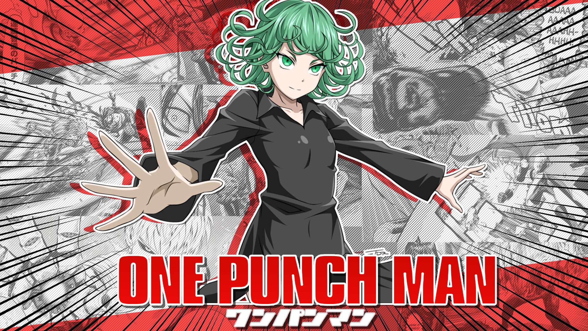 Handy-Wallpaper Animes, One Punch Man, Tatsumaki (One Punch Man) kostenlos herunterladen.