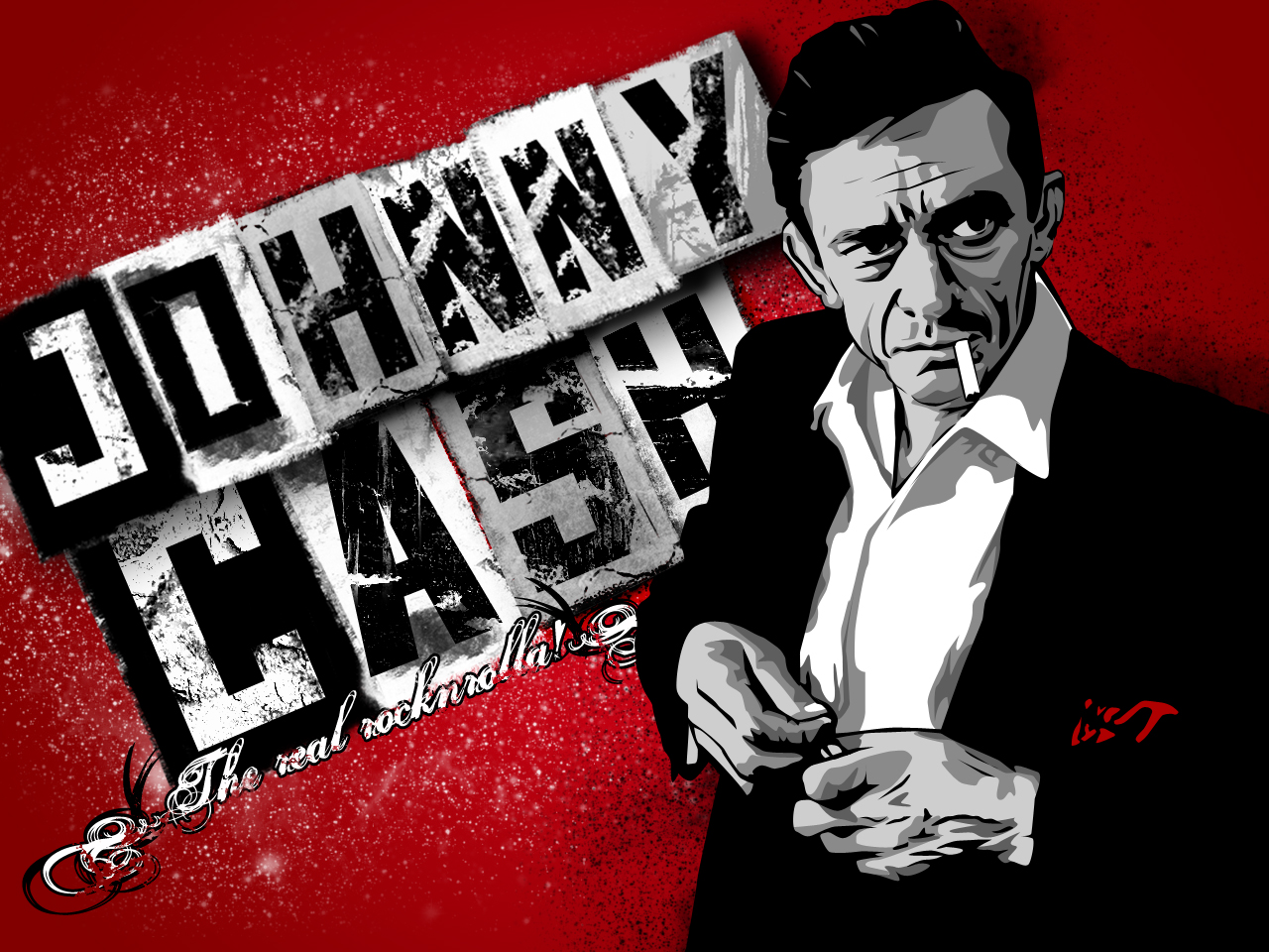 Melhores papéis de parede de Johnny Cash para tela do telefone