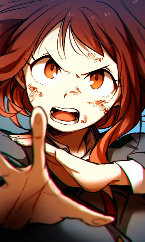 Descarga gratuita de fondo de pantalla para móvil de Animado, My Hero Academia, Ochaco Uraraka.