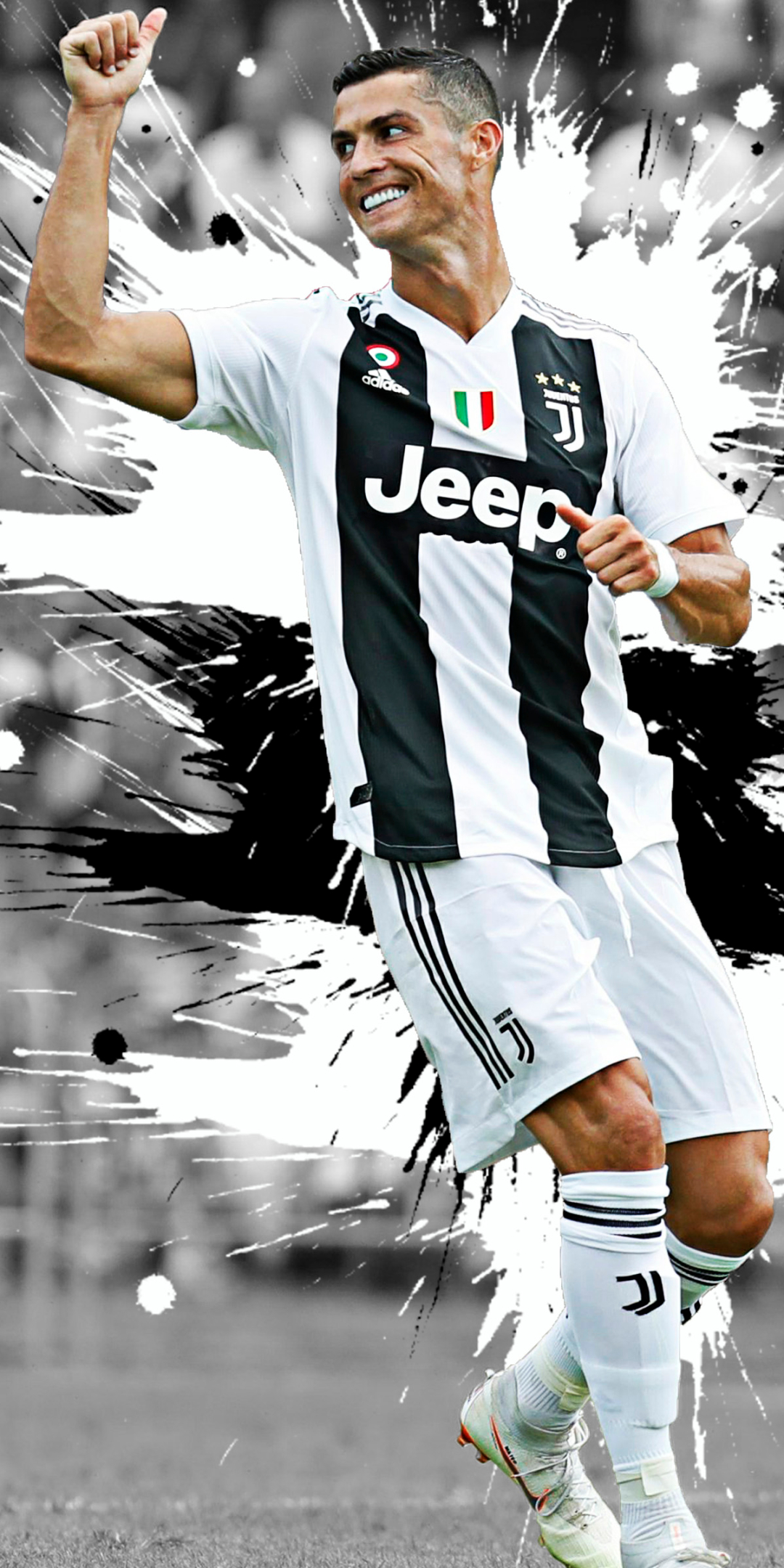 Download mobile wallpaper Sports, Cristiano Ronaldo, Soccer, Portuguese, Juventus F C for free.