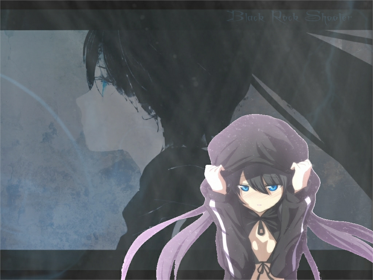 Free download wallpaper Anime, Black Rock Shooter on your PC desktop