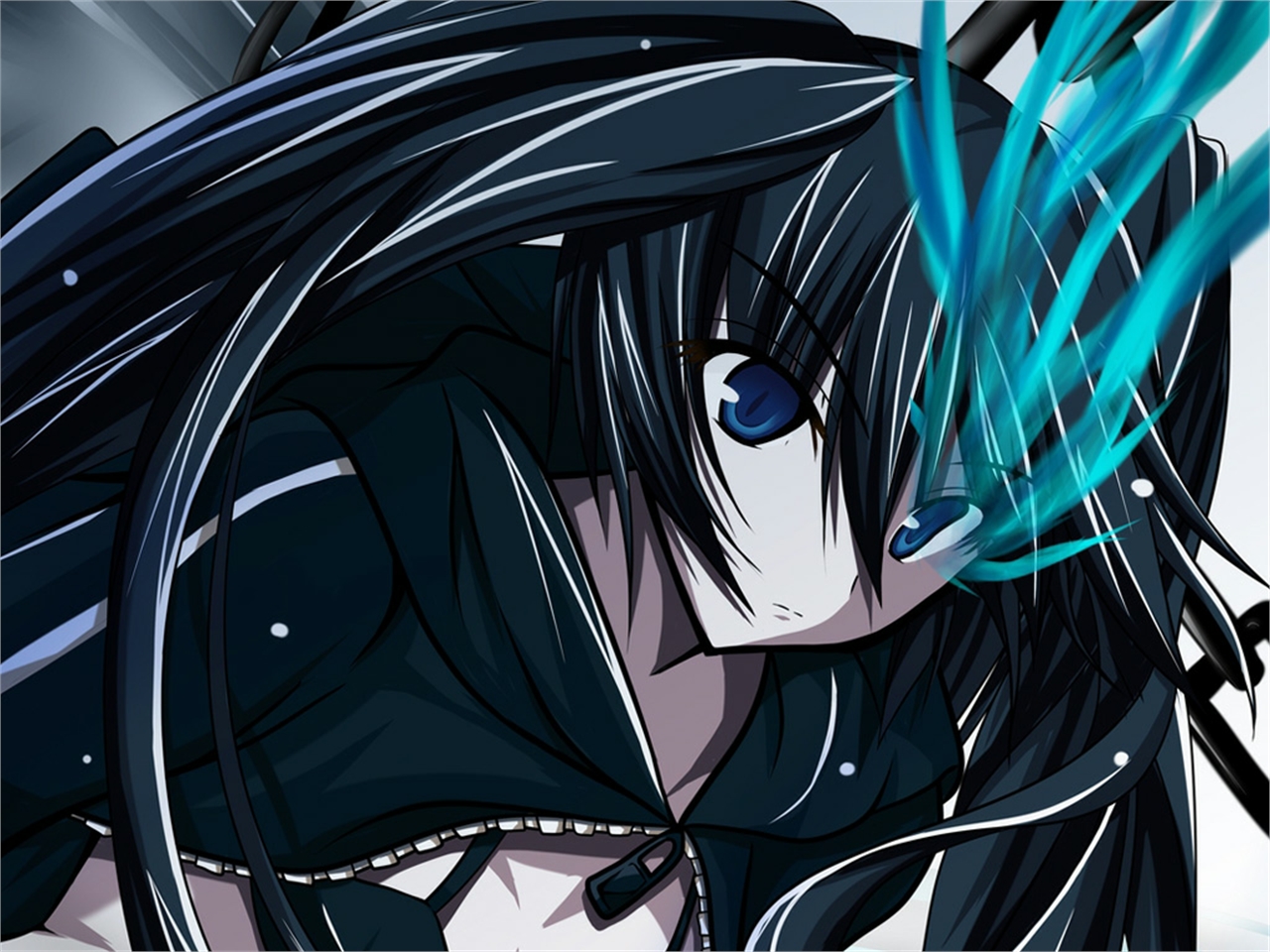 Download mobile wallpaper Anime, Black Rock Shooter for free.