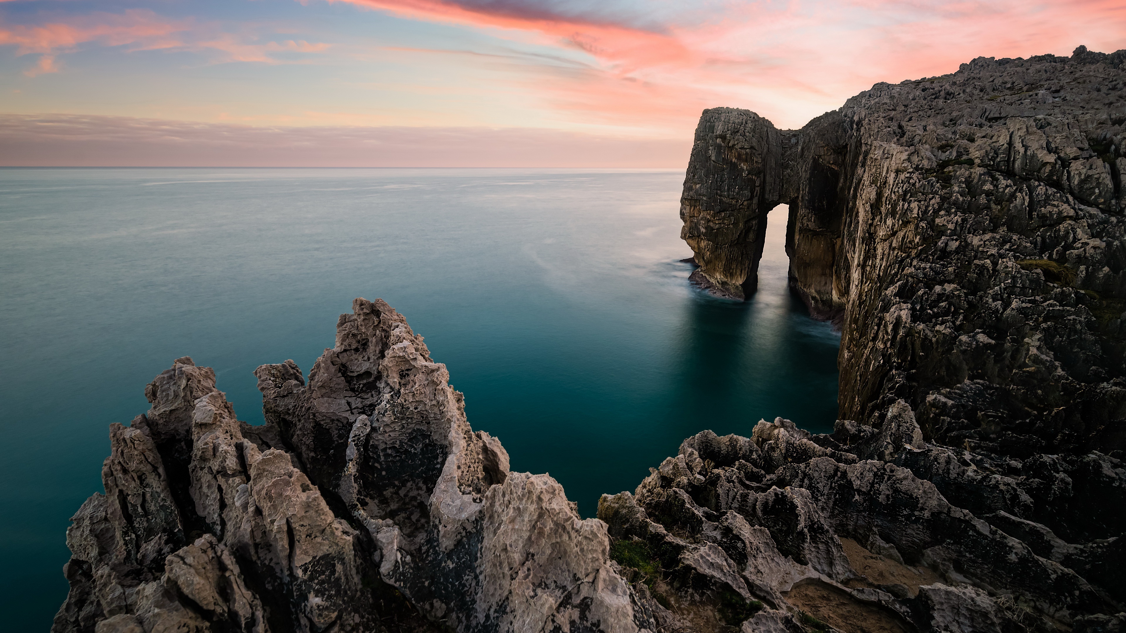 Baixar papel de parede para celular de Horizonte, Arco, Terra/natureza gratuito.