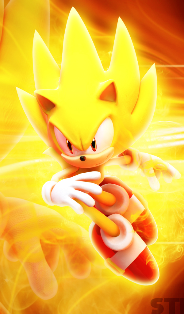 video game, sonic the hedgehog, super sonic, sonic cellphone