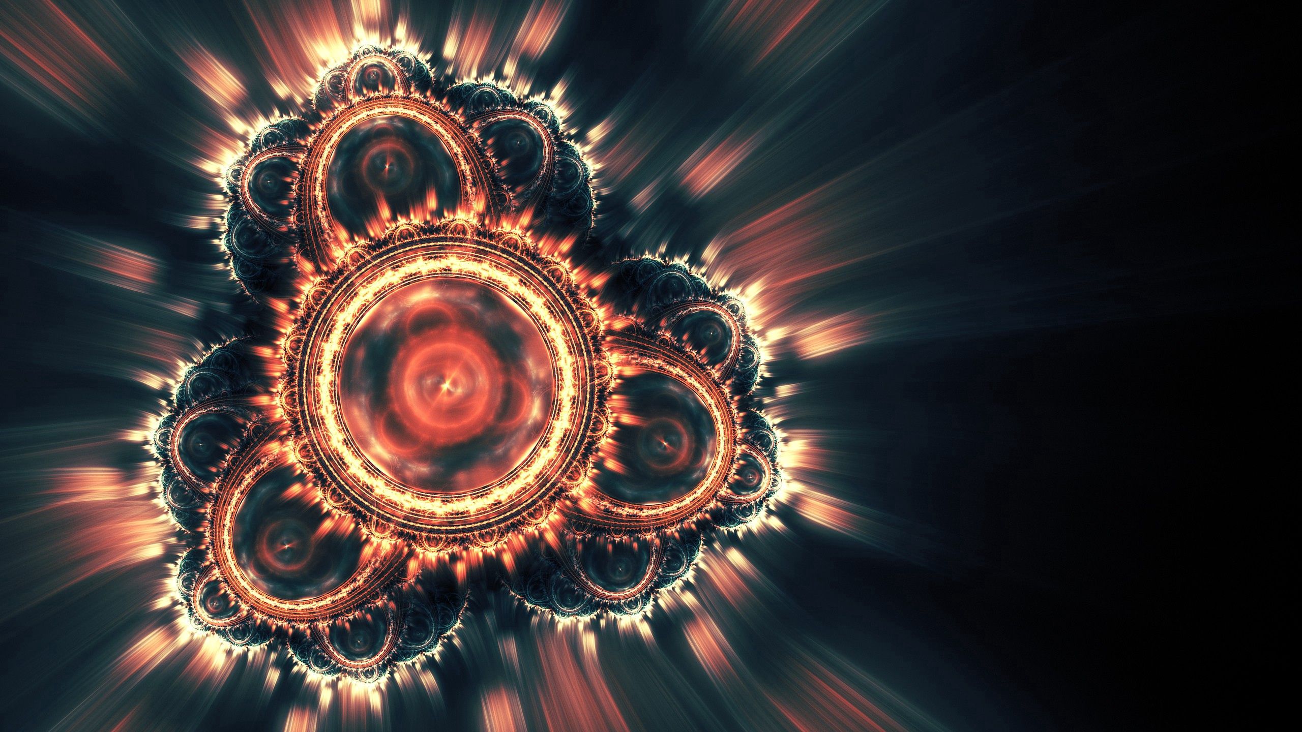 Free download wallpaper Shine, Light, Abstract, Brilliance, Circle, Patterns on your PC desktop