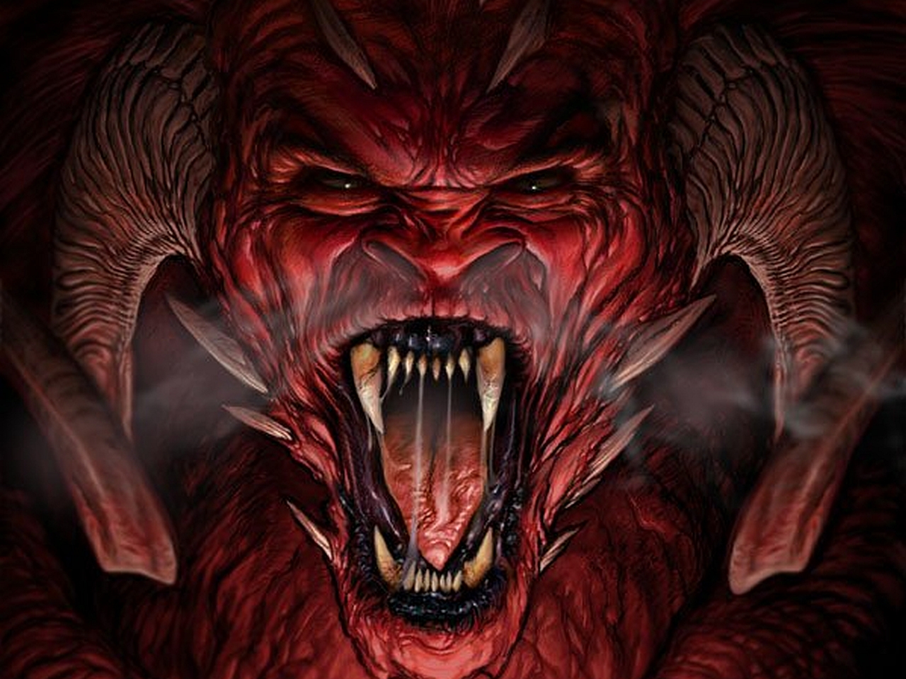 Laden Sie das Düster, Dämon-Bild kostenlos auf Ihren PC-Desktop herunter