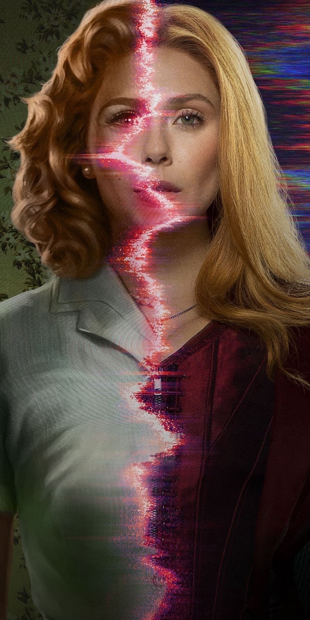 Download mobile wallpaper Tv Show, Scarlet Witch, Elizabeth Olsen, Wandavision for free.