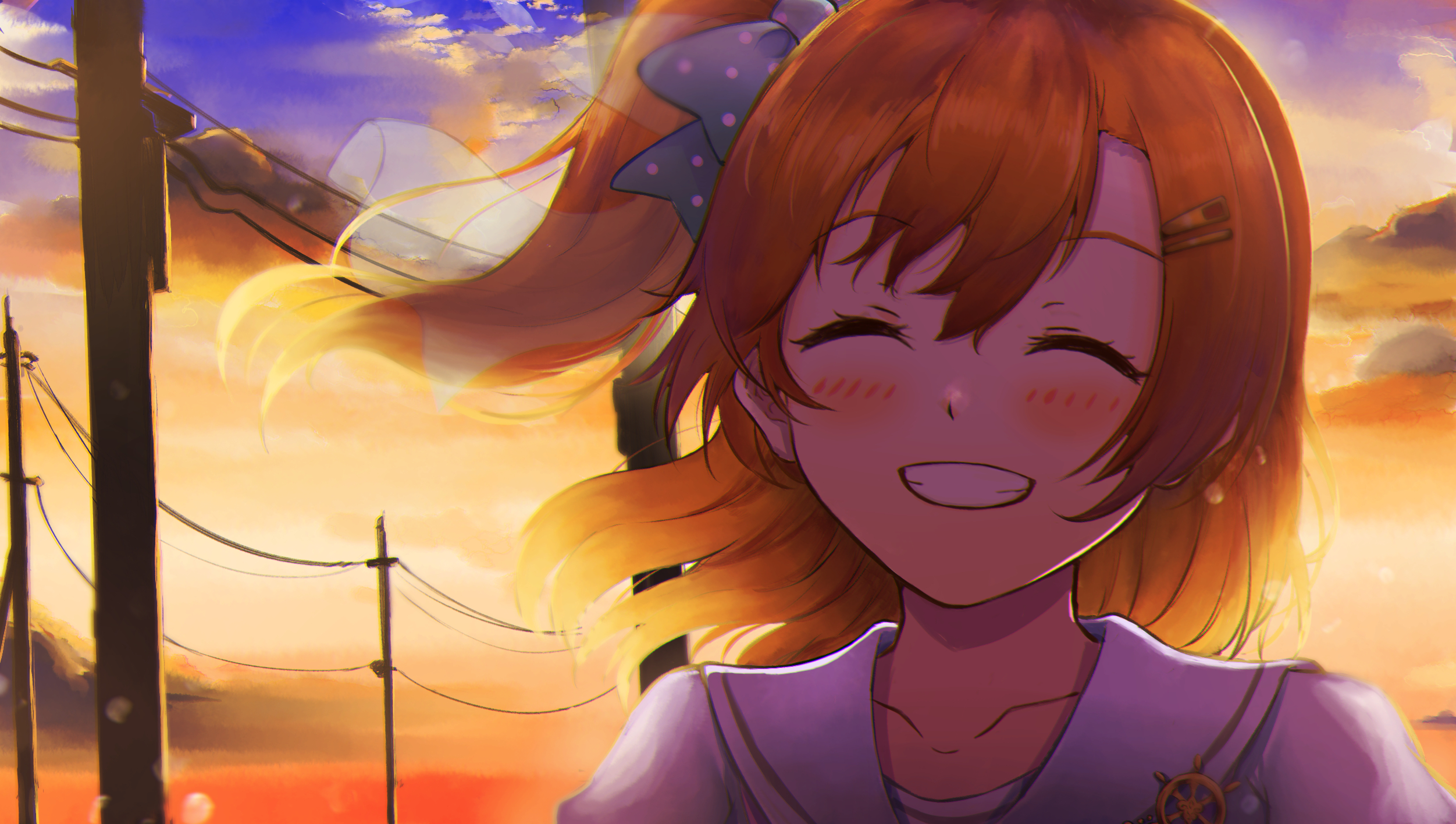 Laden Sie das Animes, Honoka Kousaka, Liebesleben!-Bild kostenlos auf Ihren PC-Desktop herunter