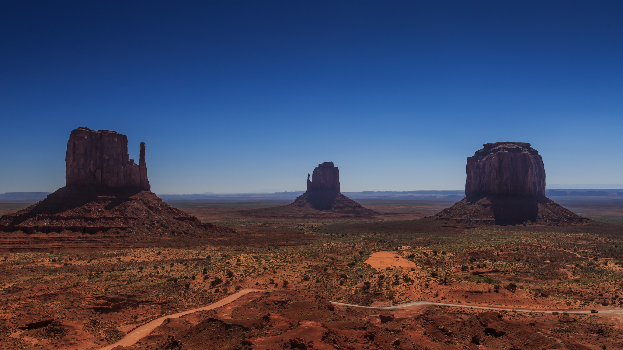 Free download wallpaper Landscape, Desert, Usa, Horizon, Earth, Monument Valley on your PC desktop