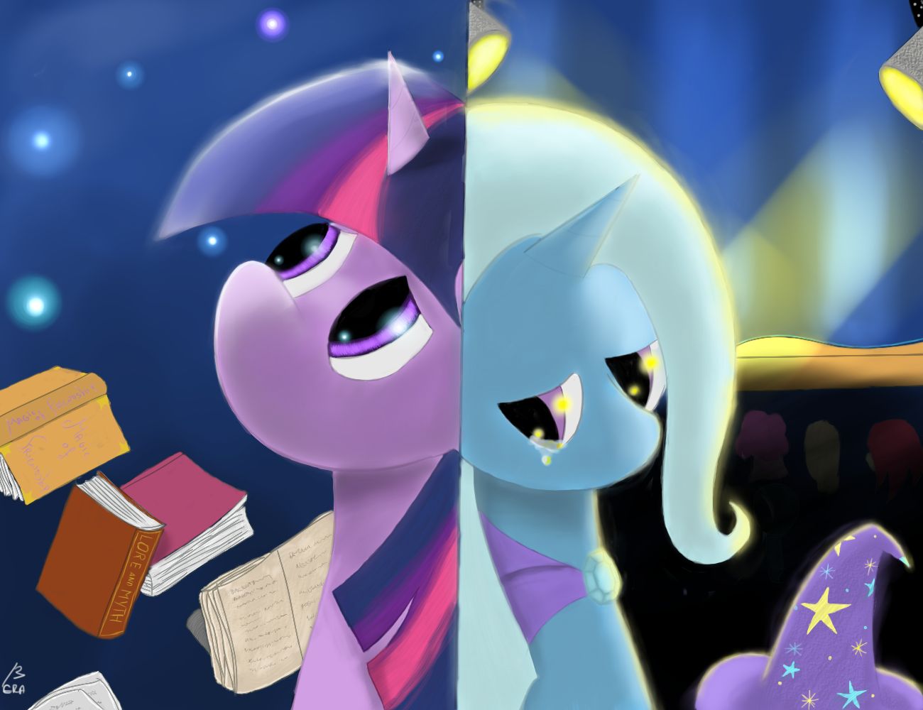 tv show, my little pony: friendship is magic, trixie (my little pony), twilight sparkle, twilight, my little pony