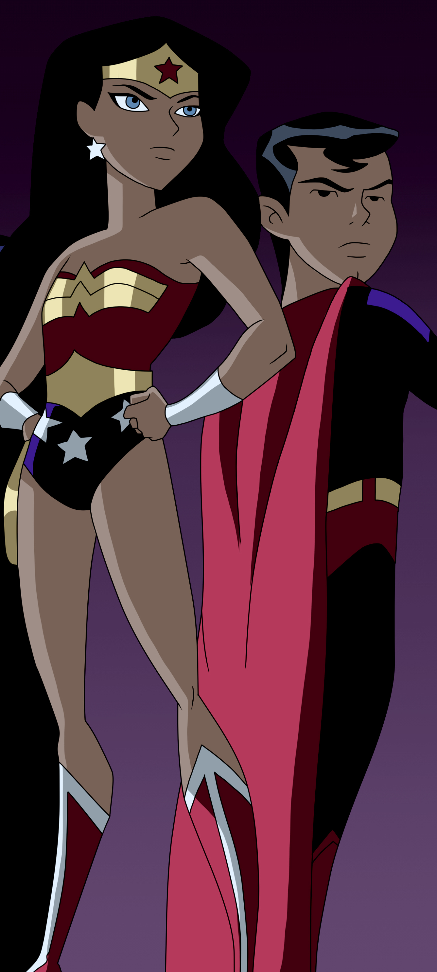 Download mobile wallpaper Superman, Tv Show, Diana Prince, Wonder Woman, Justice League, Justice League Unlimited for free.