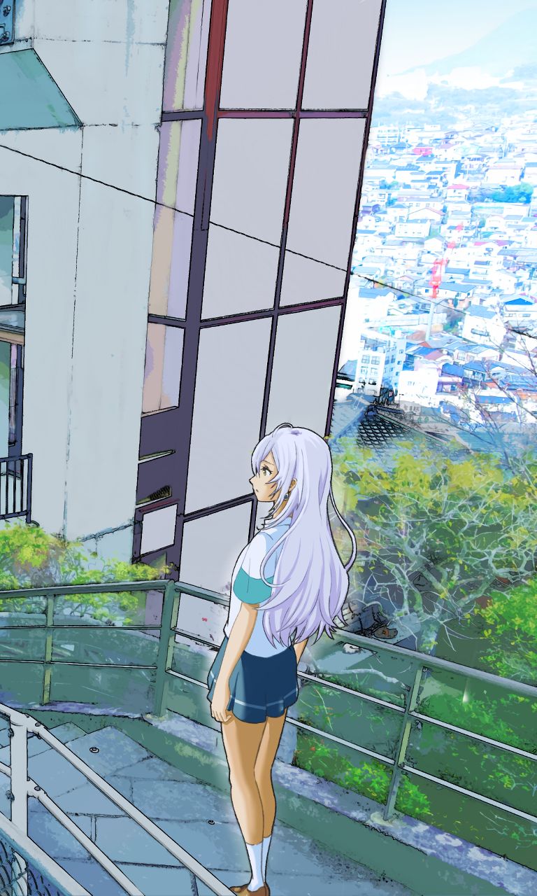 Baixar papel de parede para celular de Anime, Iroduku: O Mundo Em Cores, Hitomi Tsukishiro gratuito.