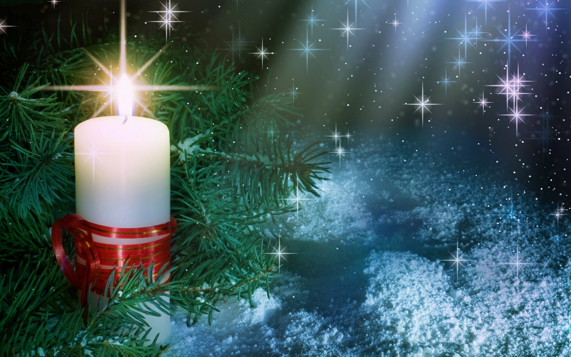 Free download wallpaper Christmas, Holiday, Candle on your PC desktop