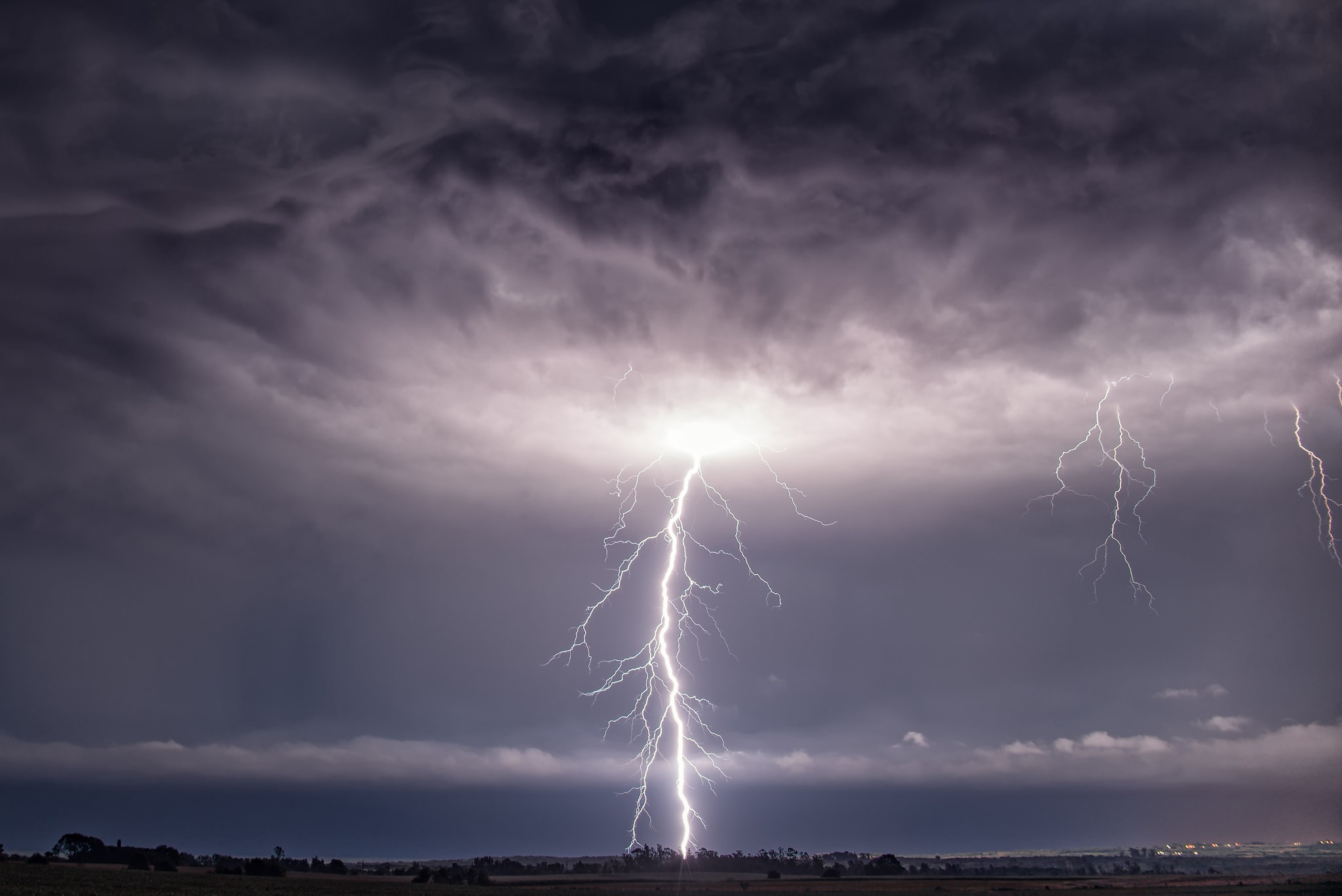 Free download wallpaper Lightning, Storm, Photography on your PC desktop