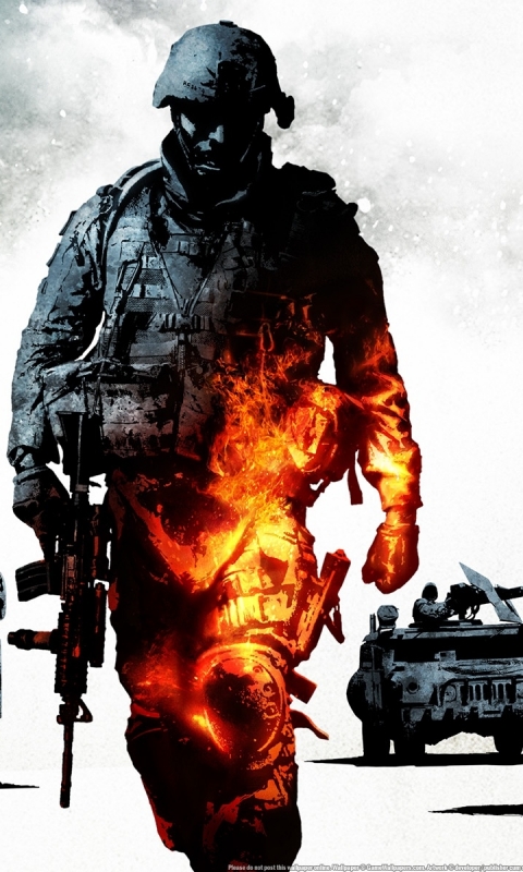 Скачати мобільні шпалери Відеогра, Battlefield: Bad Company 2, Поле Битви безкоштовно.