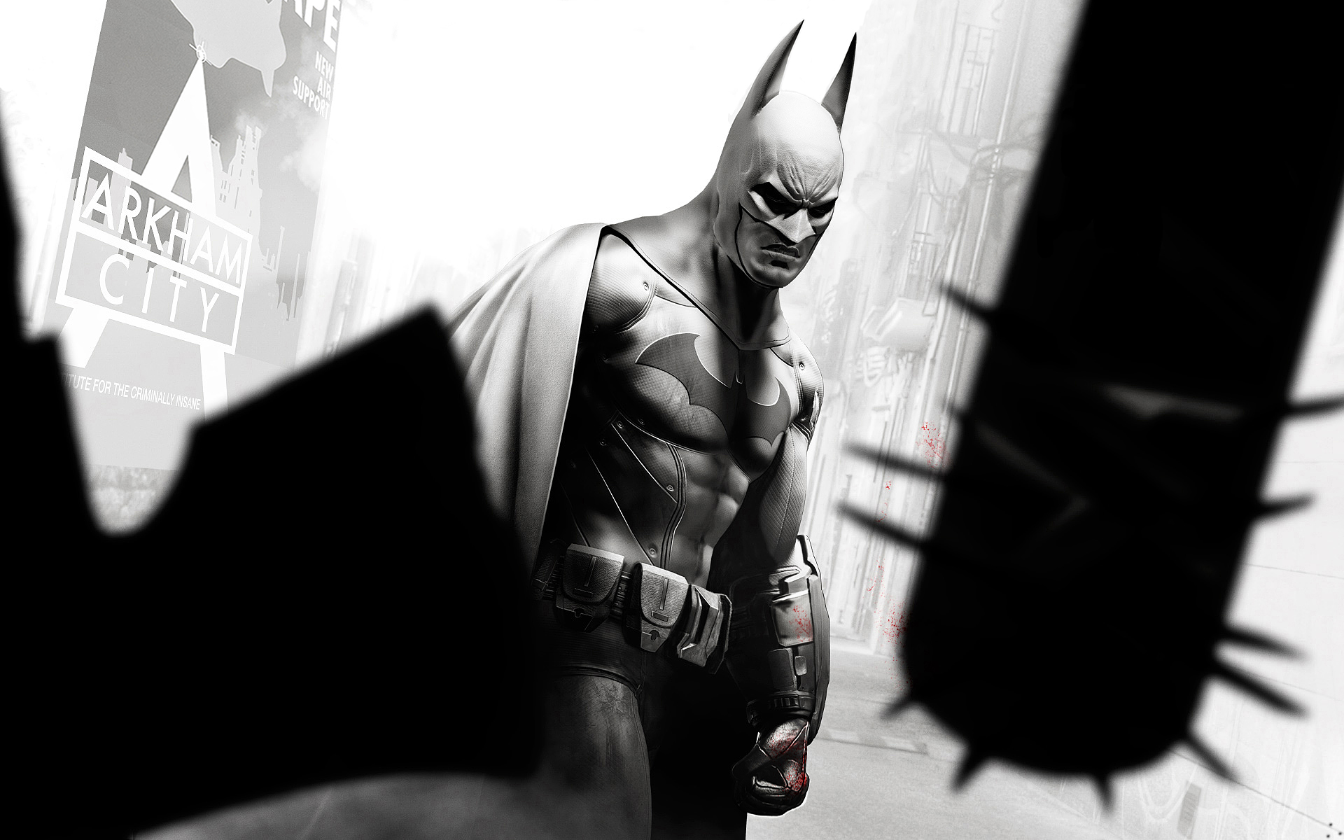 Handy-Wallpaper Batman: Arkham City, Batman, Computerspiele kostenlos herunterladen.