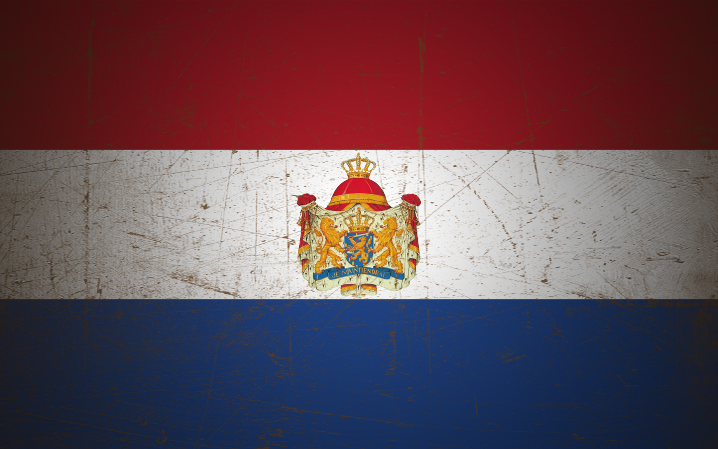 Laden Sie Flagge Der Niederlande HD-Desktop-Hintergründe herunter