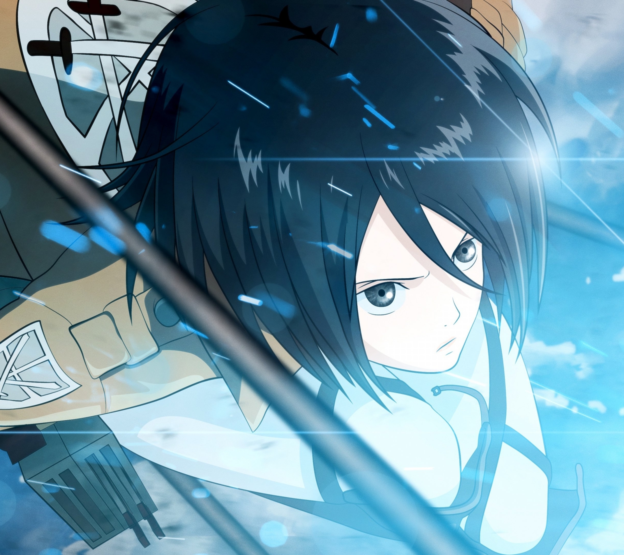 Handy-Wallpaper Animes, Mikasa Ackermann, Attack On Titan kostenlos herunterladen.