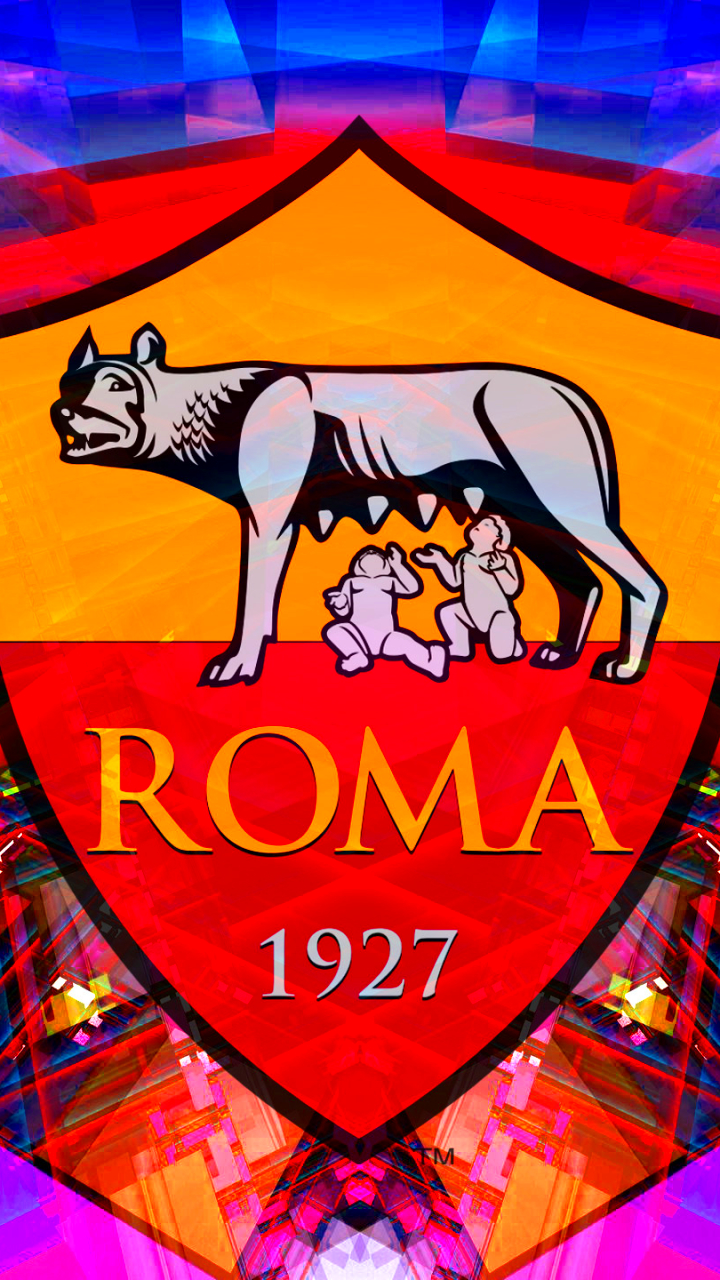 Téléchargez des papiers peints mobile Logo, Des Sports, Emblème, Football, Comme Rome gratuitement.
