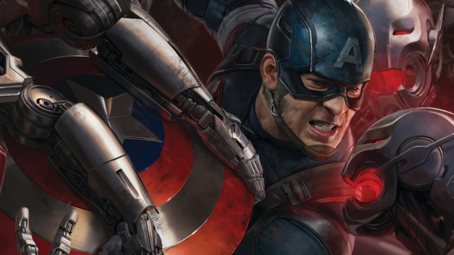 Download mobile wallpaper Captain America, Movie, The Avengers, Avengers: Age Of Ultron for free.