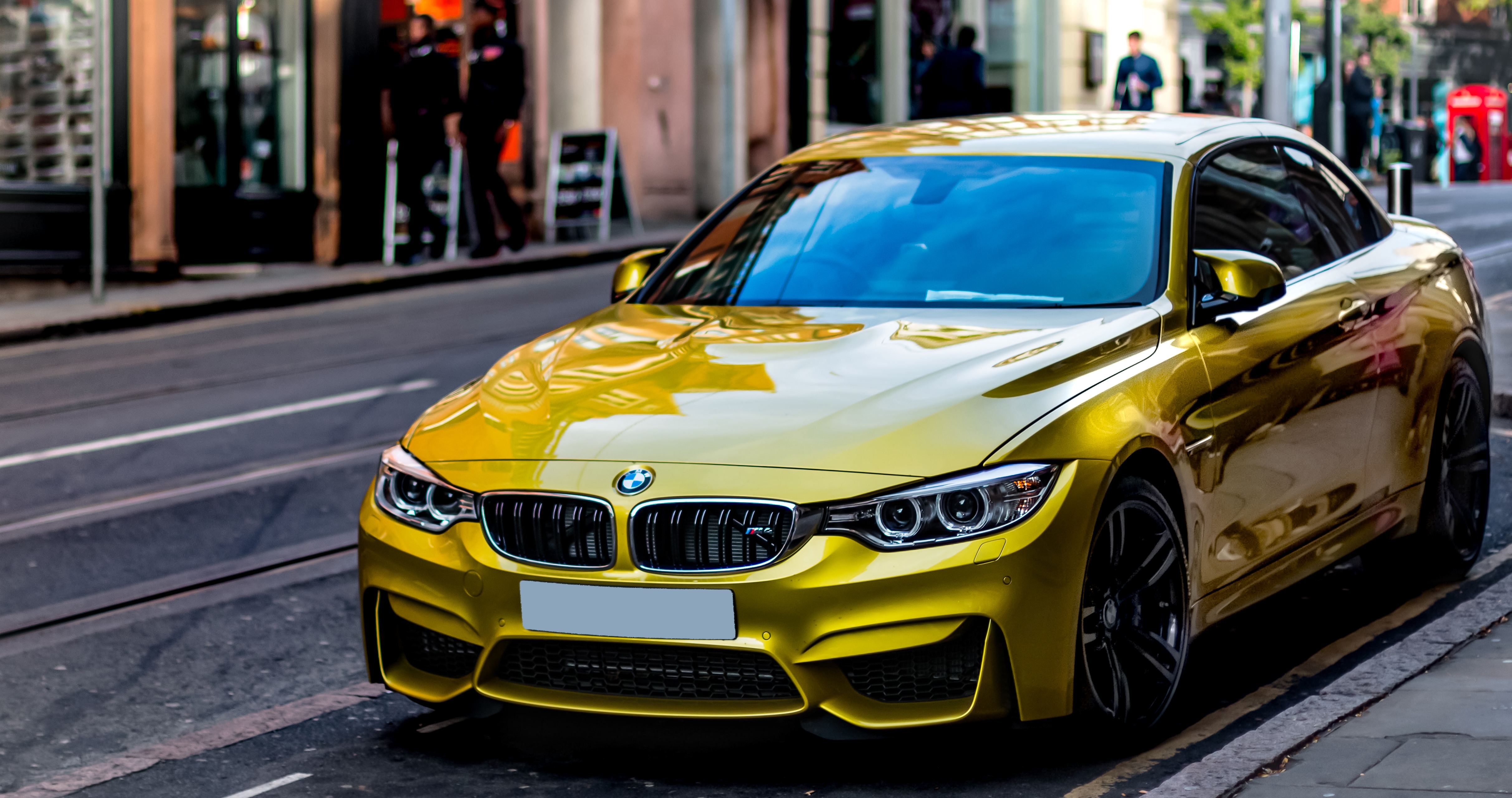 cars, auto, yellow, side view, style Image for desktop