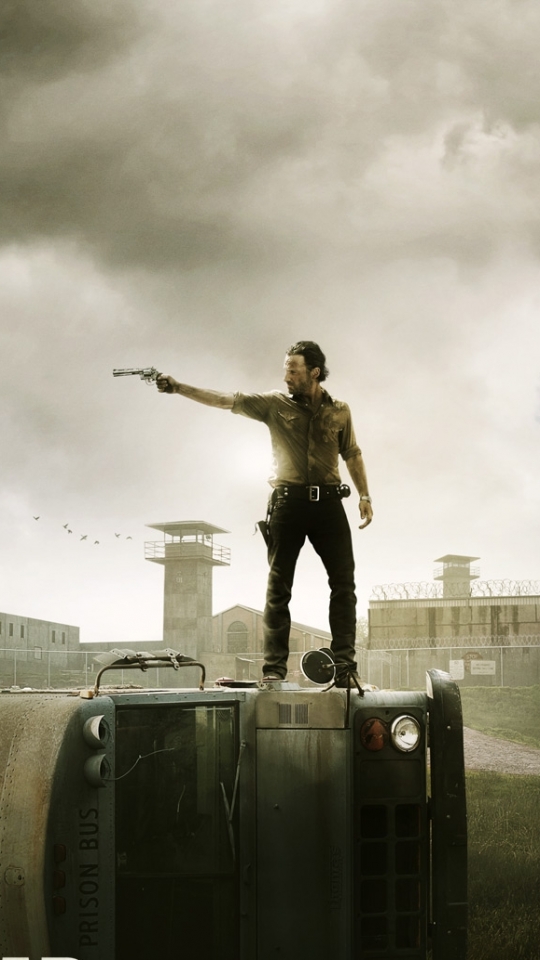 Download mobile wallpaper Andrew Lincoln, Tv Show, Horror, Prison, The Walking Dead, Rick Grimes for free.