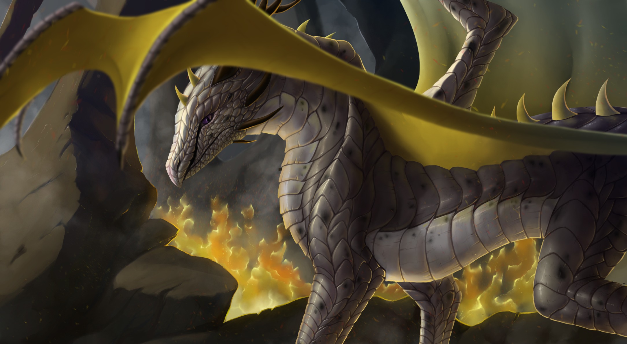 Free download wallpaper Fantasy, Dragon on your PC desktop