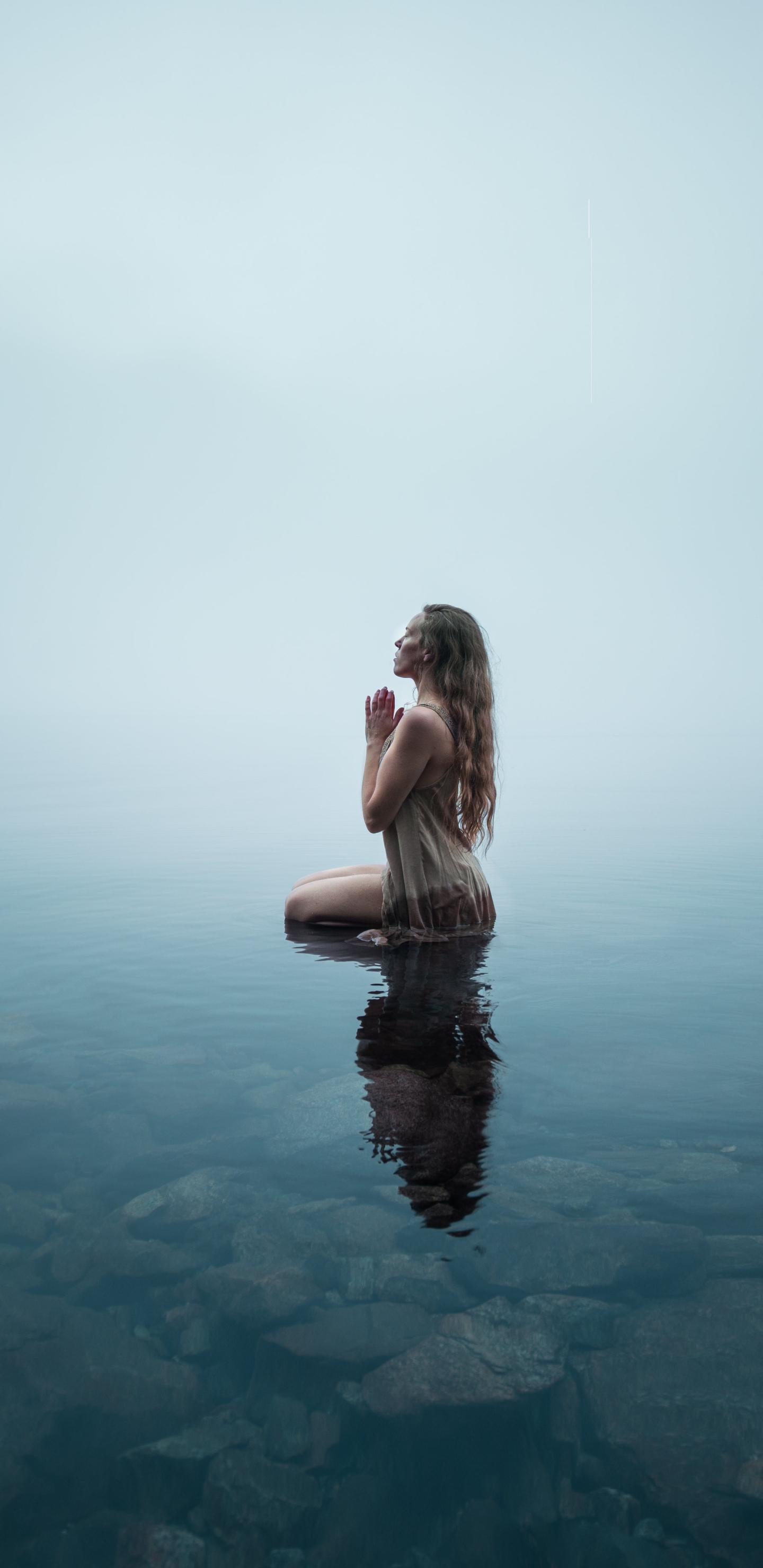 Descarga gratuita de fondo de pantalla para móvil de Lago, Mujeres, Estado De Ánimo.