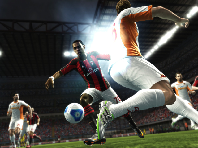 video game, pro evolution soccer 2012, soccer
