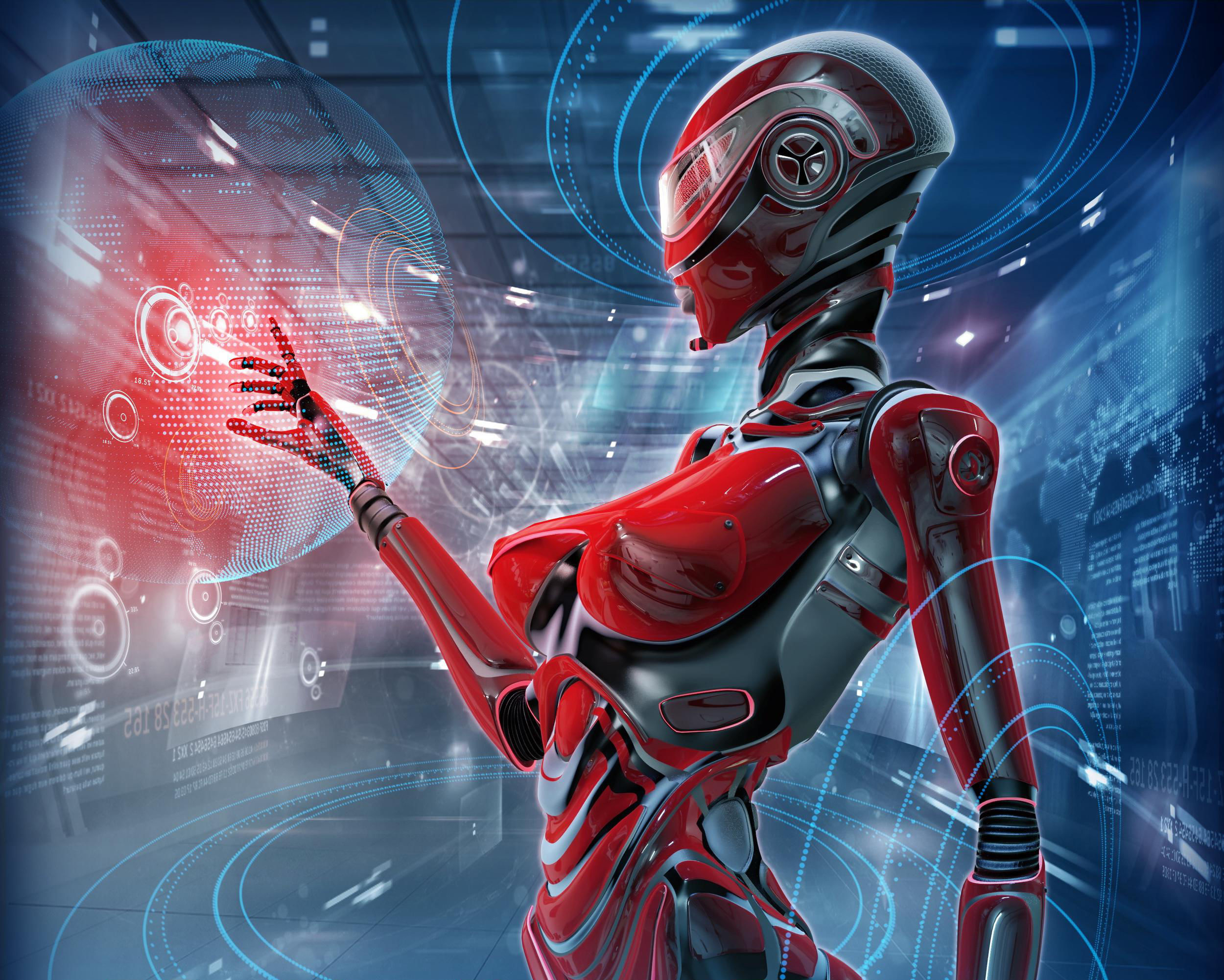 Laden Sie das Roboter, Science Fiction, Cyborg-Bild kostenlos auf Ihren PC-Desktop herunter