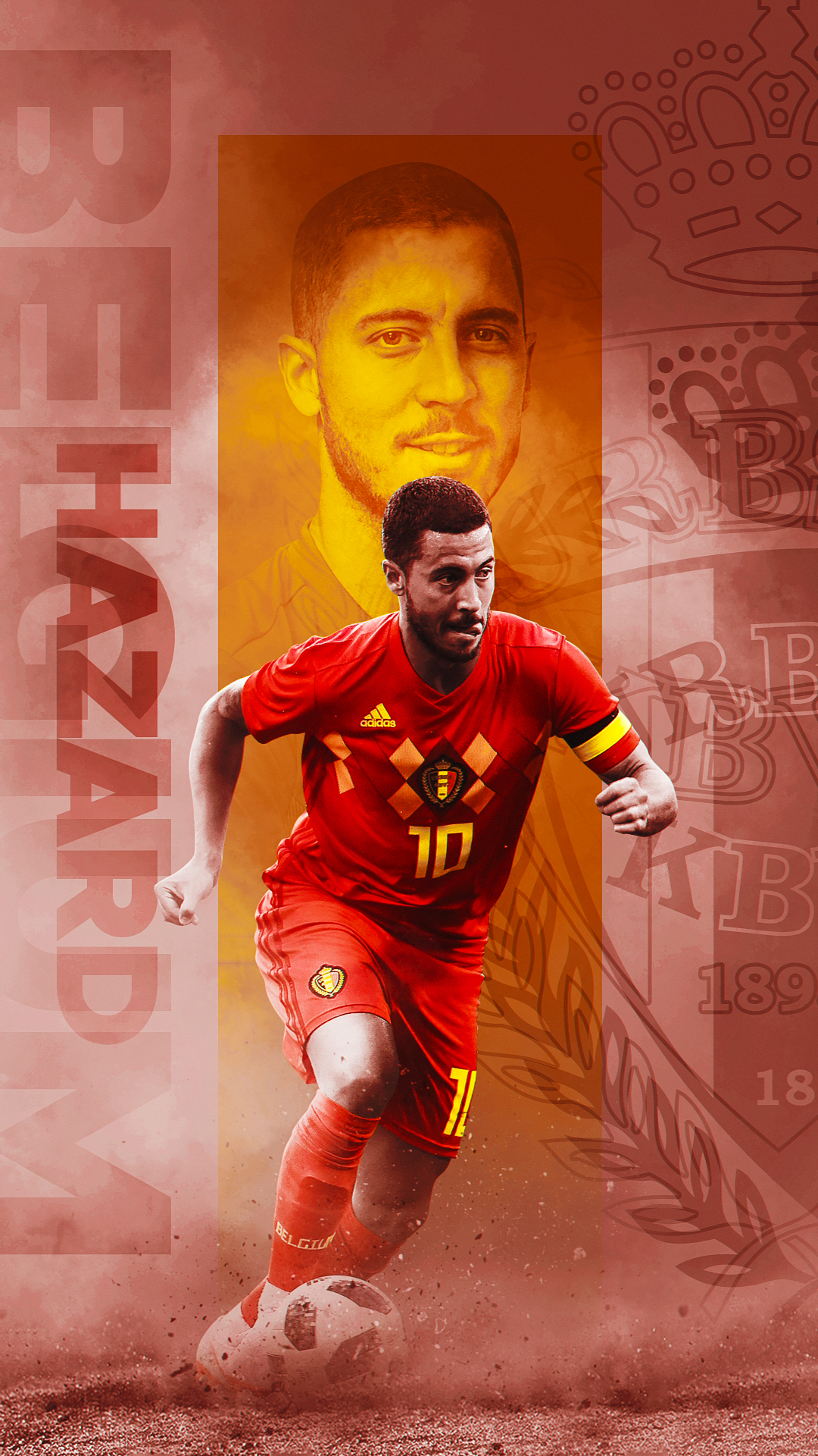 Download mobile wallpaper Sports, Soccer, Eden Hazard for free.