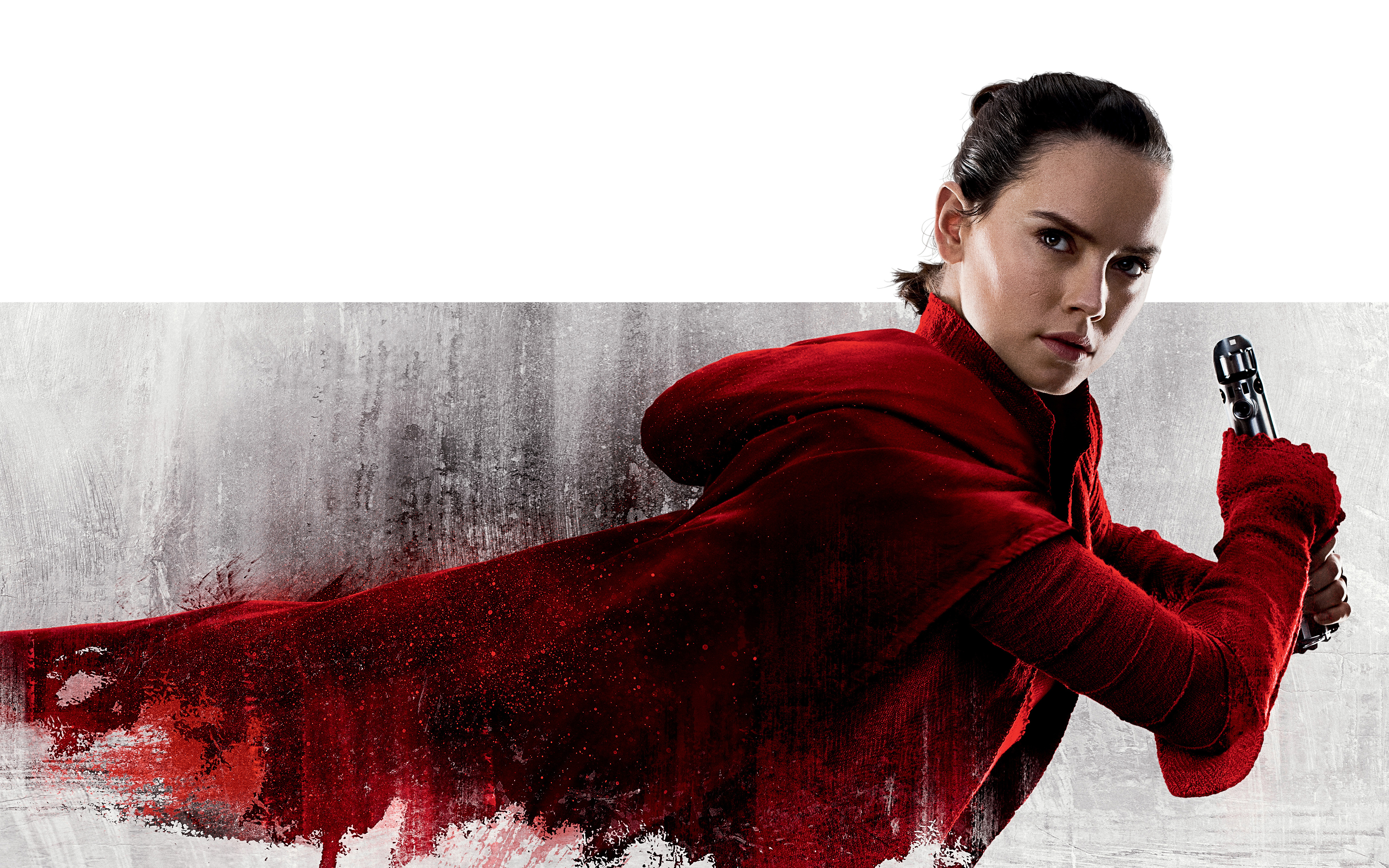Download mobile wallpaper Movie, Daisy Ridley, Rey (Star Wars), Star Wars: The Last Jedi for free.