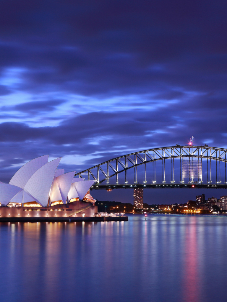 Download mobile wallpaper Bridges, Man Made, Sydney Harbour Bridge for free.