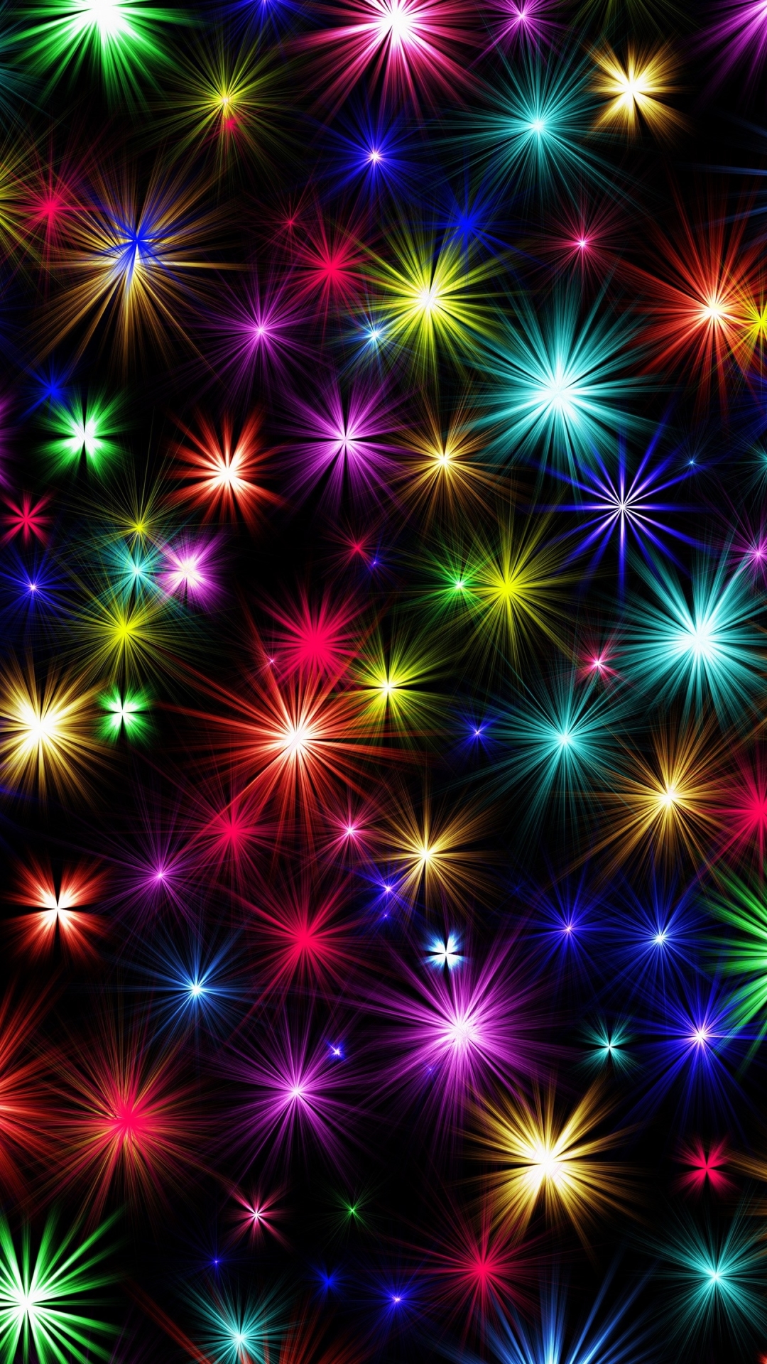 Download mobile wallpaper Abstract, Light, Bright, Christmas, Colors, Colorful, Sparkles for free.
