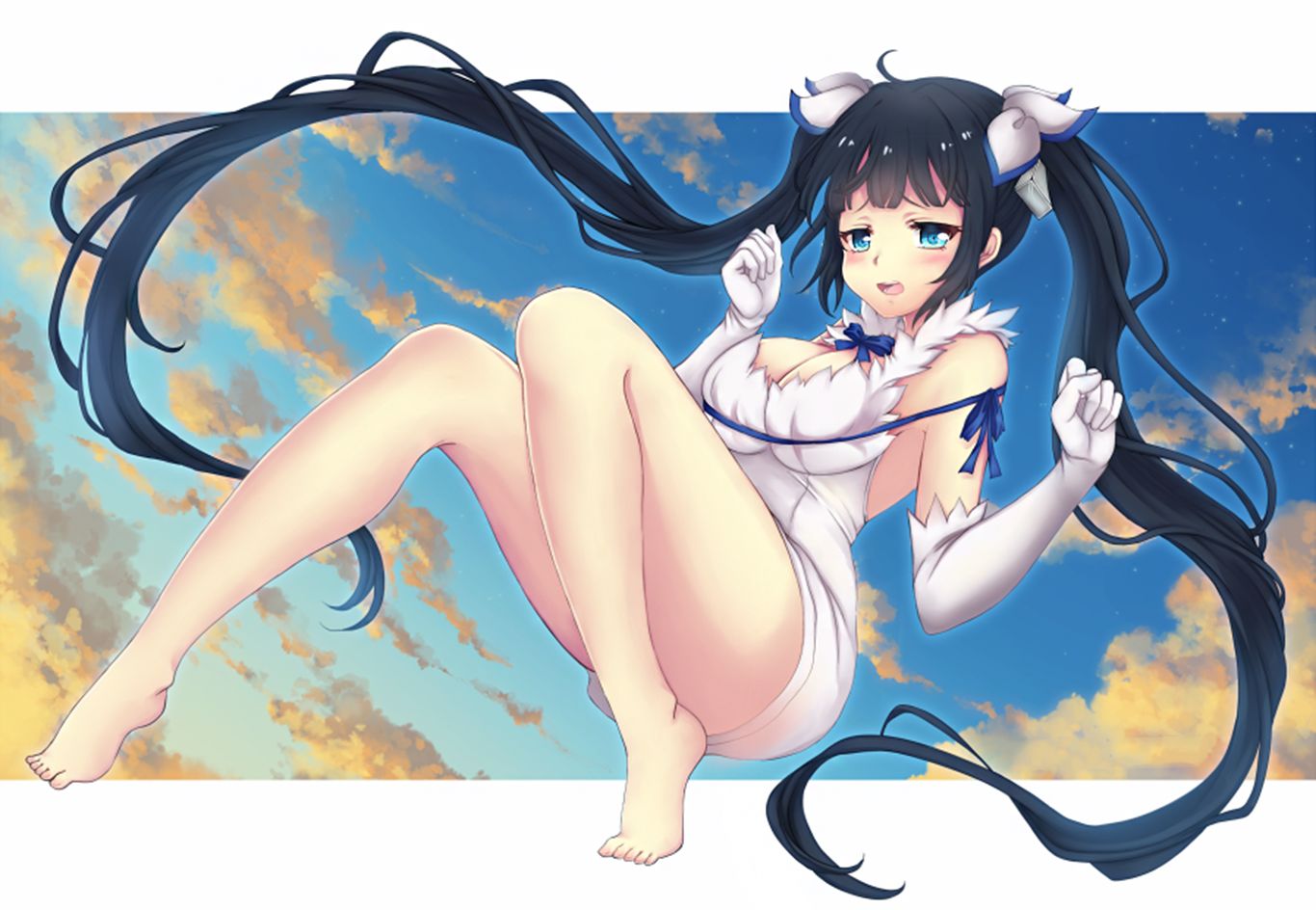 anime, is it wrong to try to pick up girls in a dungeon?, hestia (danmachi), danmachi download HD wallpaper