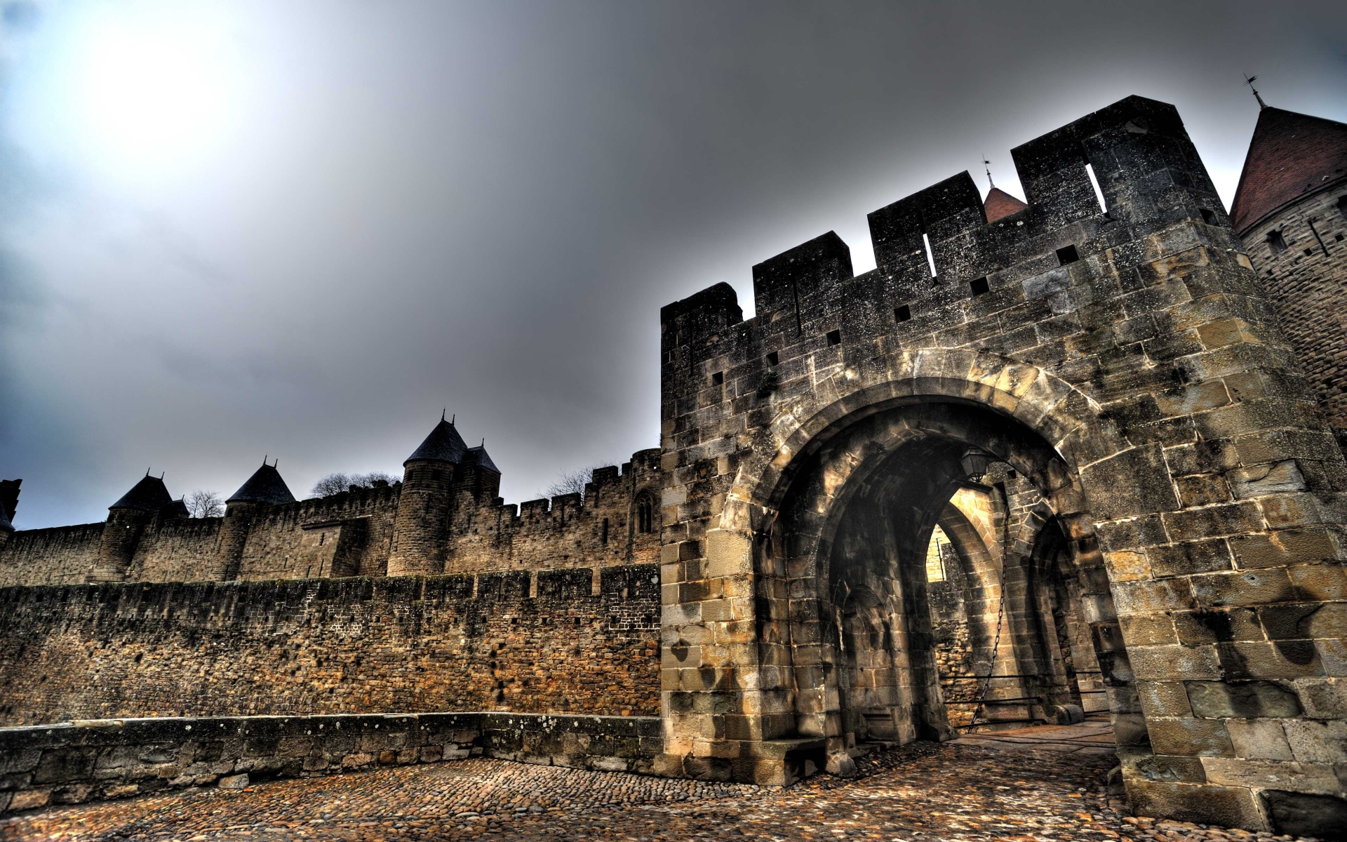 Free download wallpaper Castles, Man Made, Carcassonne on your PC desktop