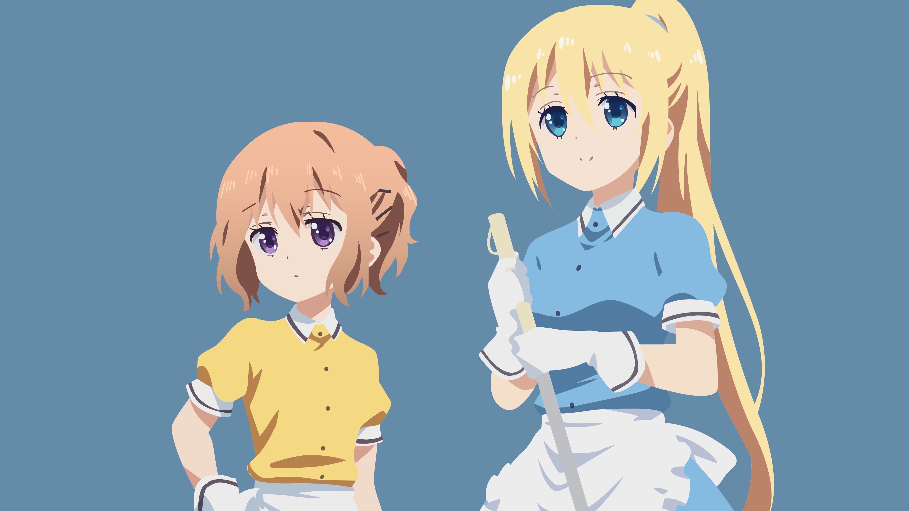 Laden Sie das Animes, Kaho Hinata, Mafuyu Hoshikawa, Blend S-Bild kostenlos auf Ihren PC-Desktop herunter