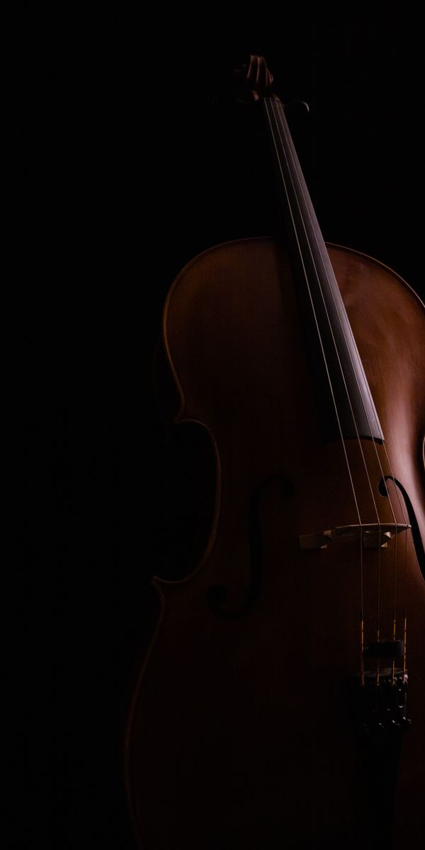 Desktop wallpaper: Music, Cello, Dark, Musical Instrument 4K free ...