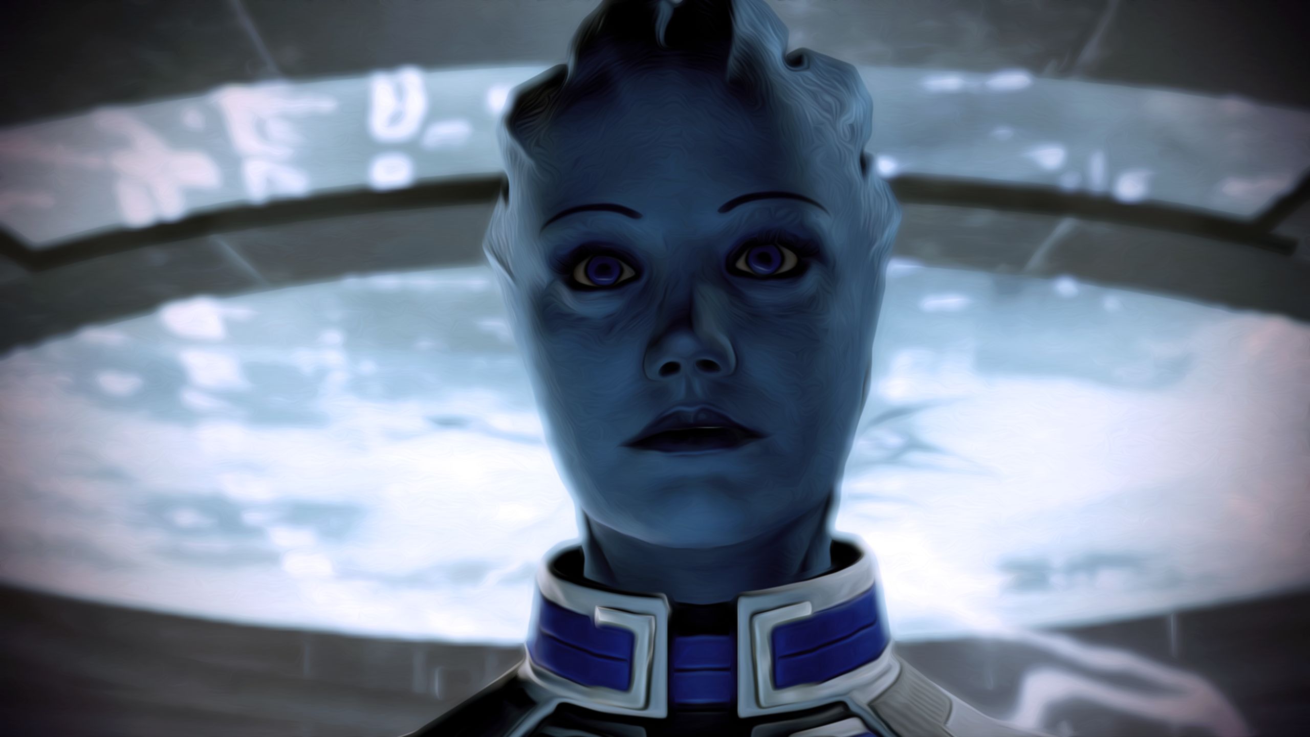 Download mobile wallpaper Liara T'soni, Mass Effect 2, Mass Effect, Video Game for free.