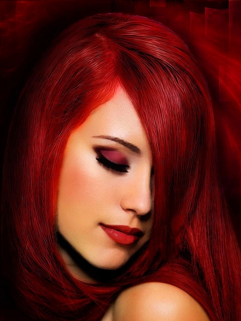 Download mobile wallpaper Fantasy, Women, Red Hair for free.