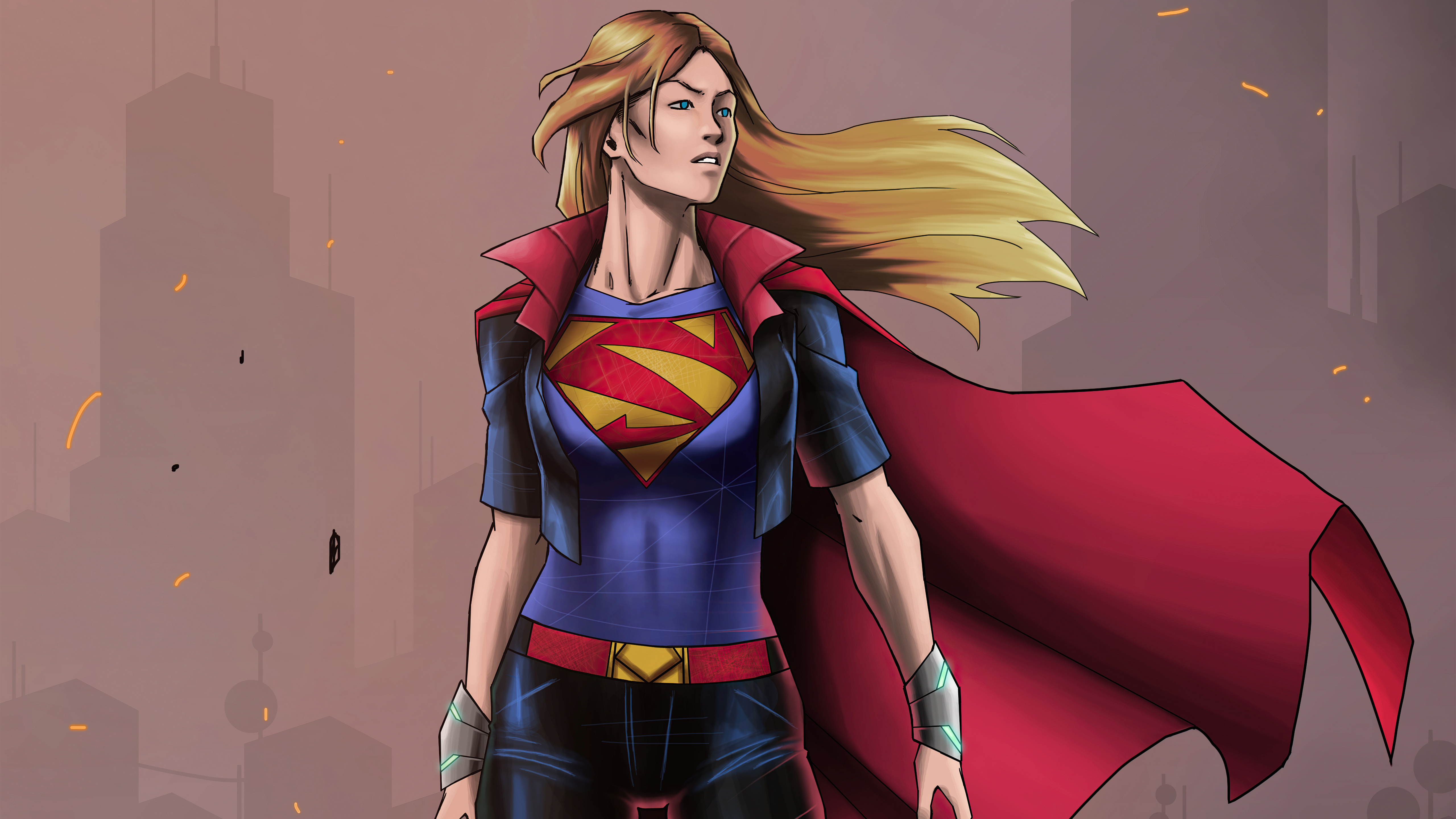 Handy-Wallpaper Comics, Dc Comics, Superman Der Film, Supergirl, Kara Zor El kostenlos herunterladen.