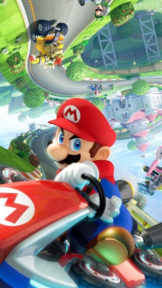 Téléchargez des papiers peints mobile Mario, Jeux Vidéo, Mario Kart 8 gratuitement.