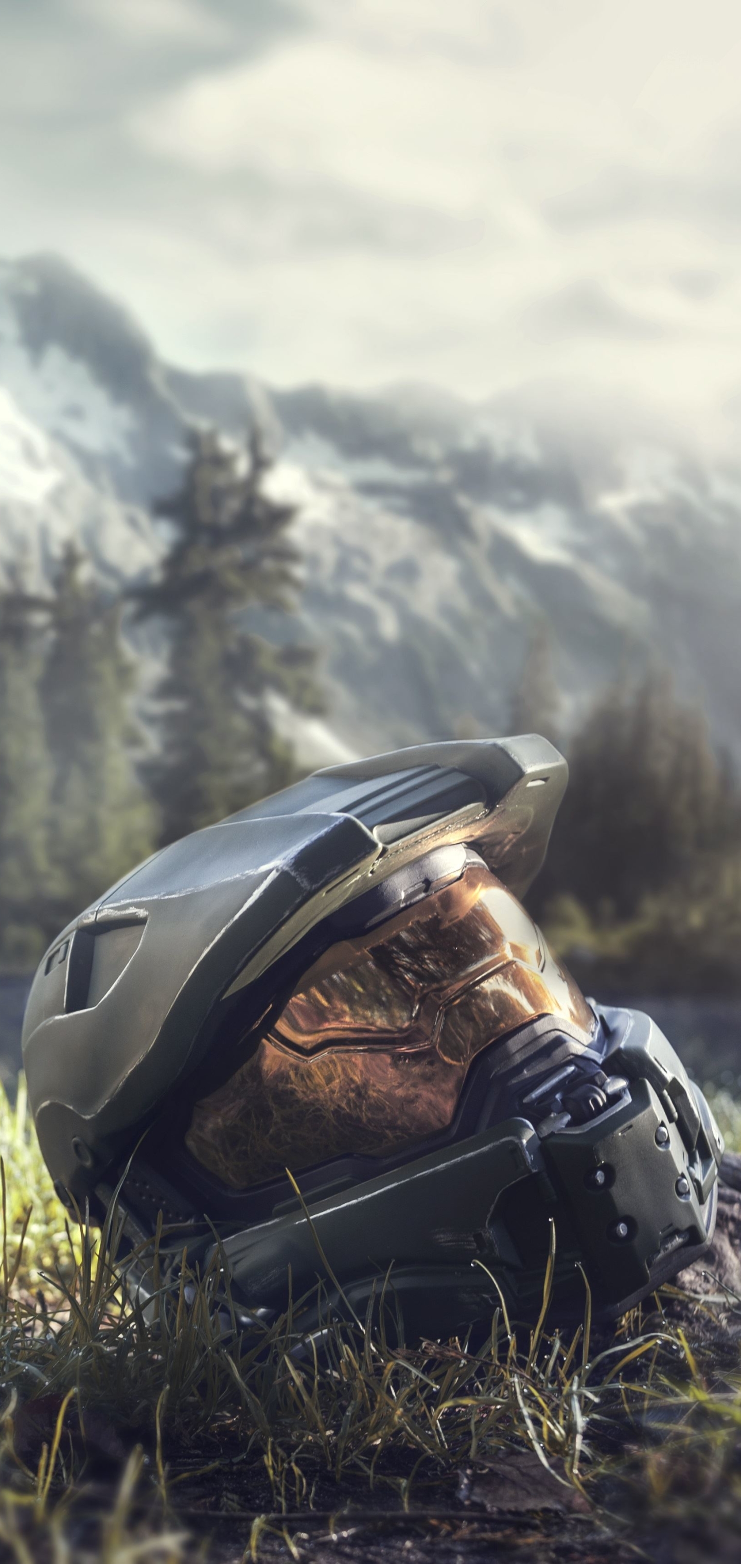 Download mobile wallpaper Halo, Helmet, Video Game, Master Chief, Halo Infinite for free.