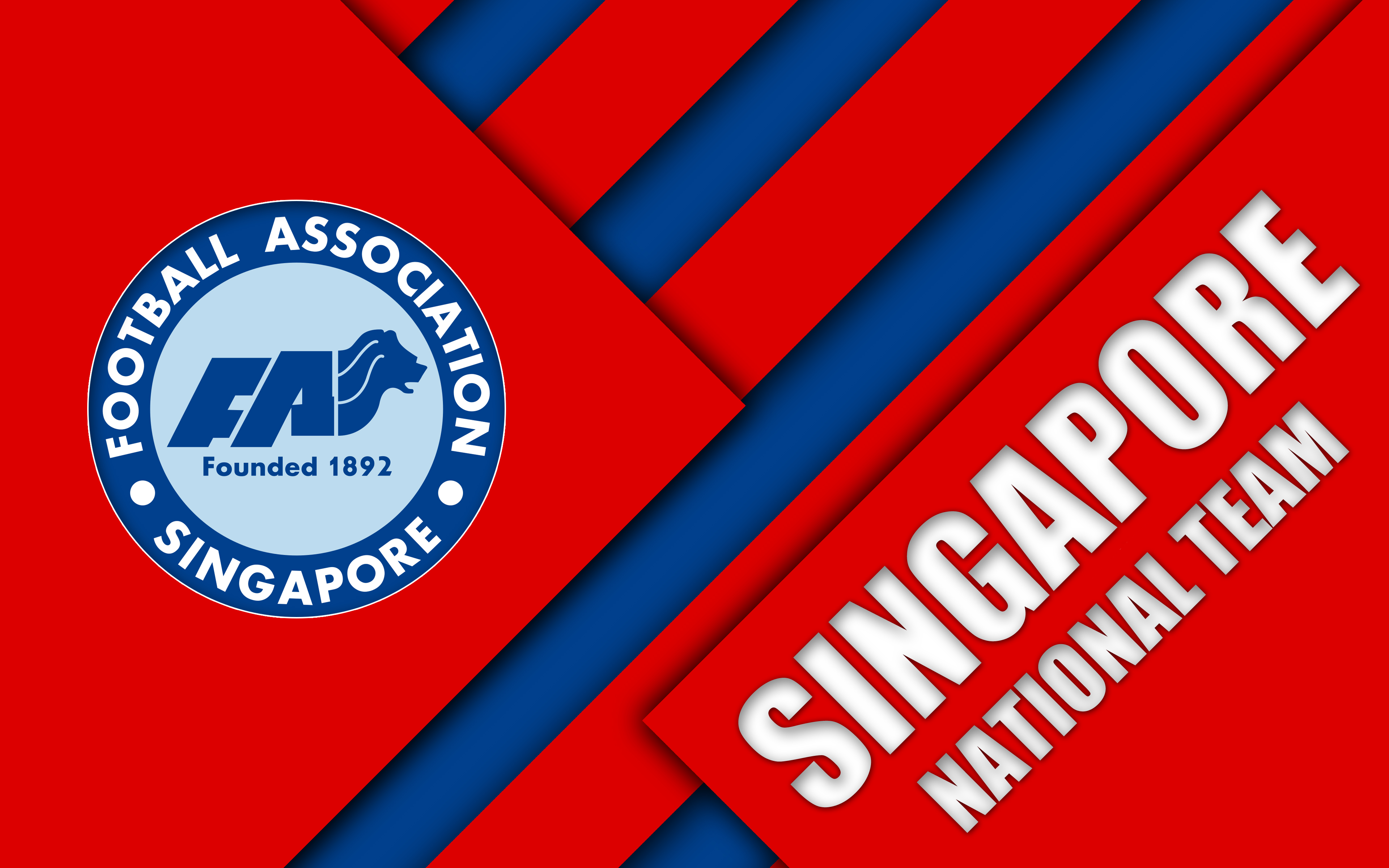 Laden Sie Fußballnationalmannschaft Von Singapur HD-Desktop-Hintergründe herunter